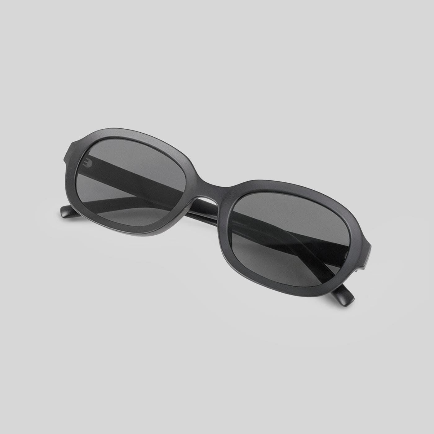 UNDERWATER Matte Black Oval Sunglasses, premium urban and streetwear designers apparel on PROJECTISR.com, UNDERWATER