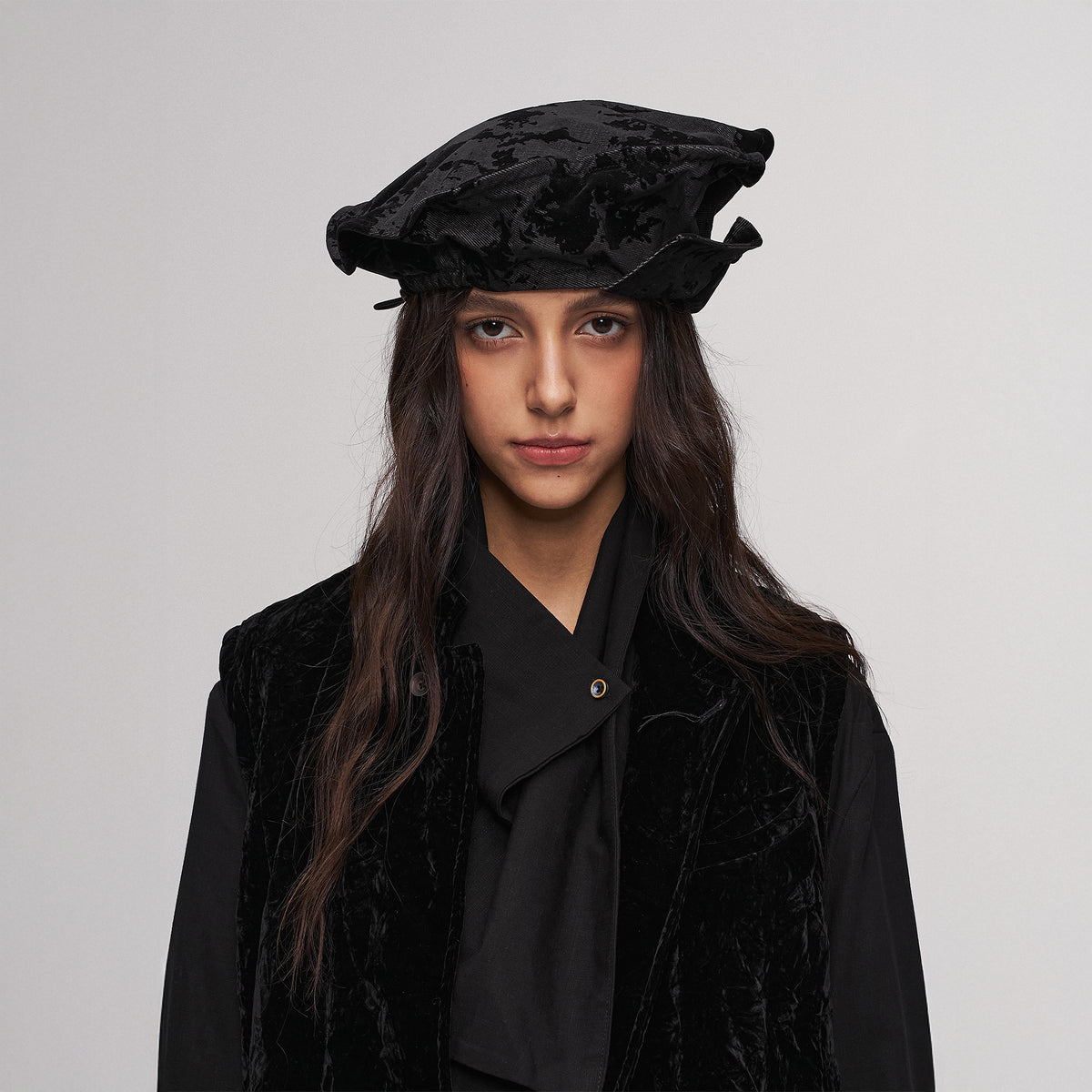 NWT Really Cute Black Wool Hat by Yehasso N Y Christy main image 4