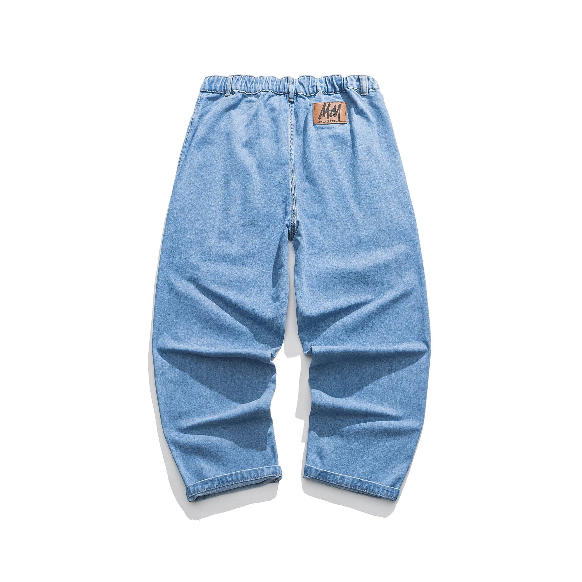 ME DA IGUAL Retro Washed Paneled Jeans, premium urban and streetwear designers apparel on PROJECTISR.com, ME DA IGUAL