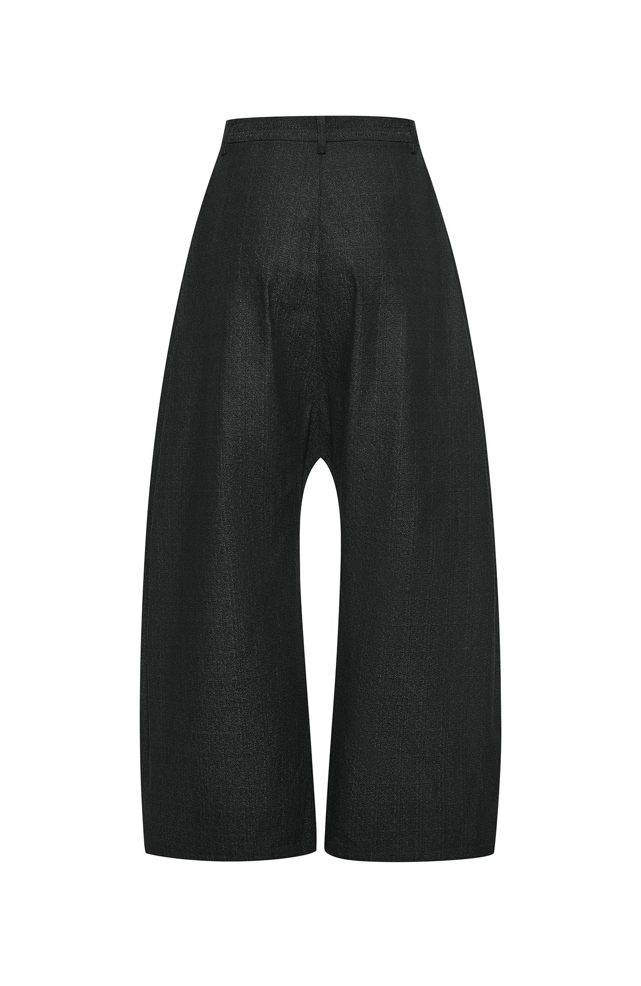 7440 37 1 Symmetrical Pleats Drop-Crotch Jeans, premium urban and streetwear designers apparel on PROJECTISR.com, 7440 37 1