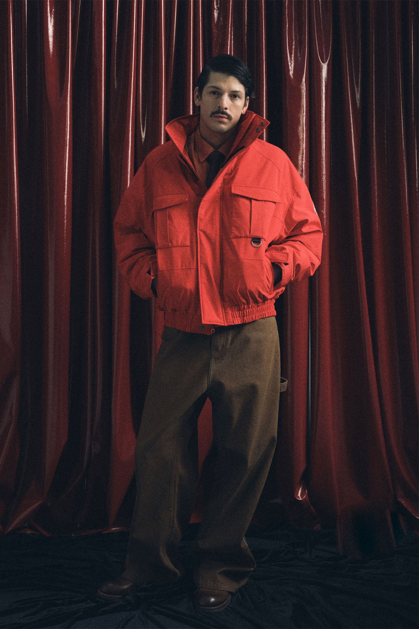 TRECLUB Utility Multi-Pocket Patrol Jacket