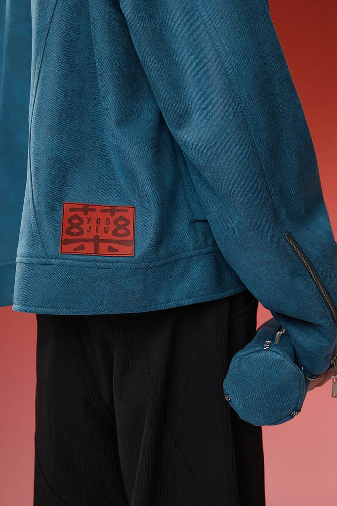 1997 POSTOFFICE Waves Deconstructed Jacket, premium urban and streetwear designers apparel on PROJECTISR.com, 1997 POSTOFFICE