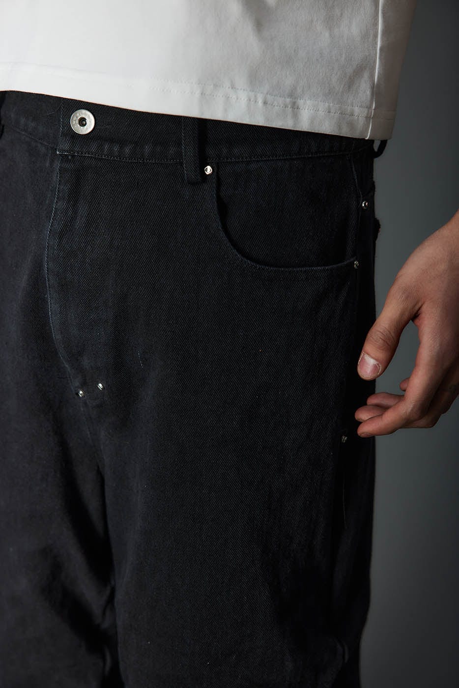 WHISTLEHUNTER Washed Stacked Jeans, premium urban and streetwear designers apparel on PROJECTISR.com, WHISTLEHUNTER