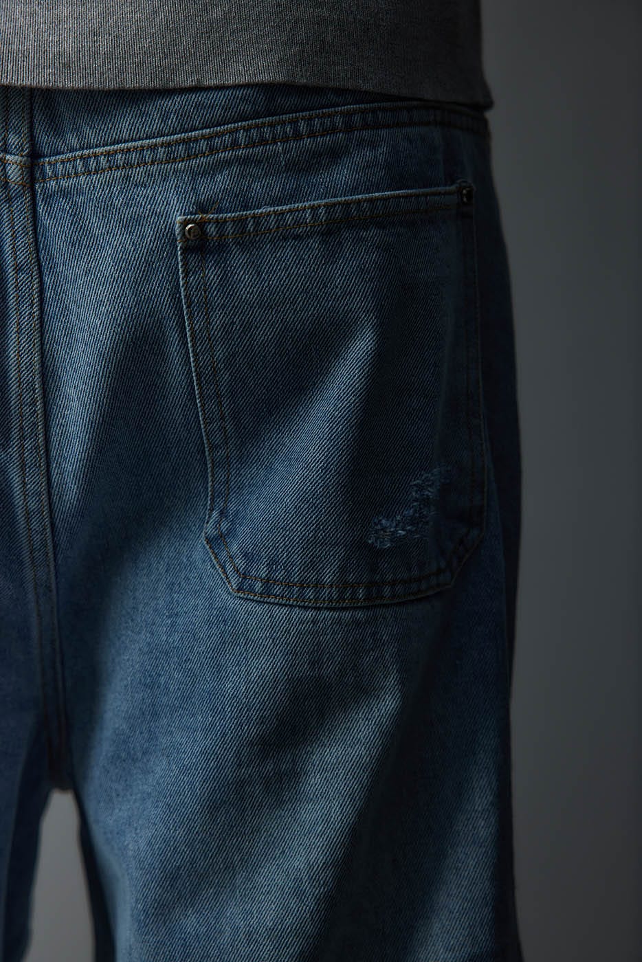 WHISTLEHUNTER Washed Stacked Jeans, premium urban and streetwear designers apparel on PROJECTISR.com, WHISTLEHUNTER