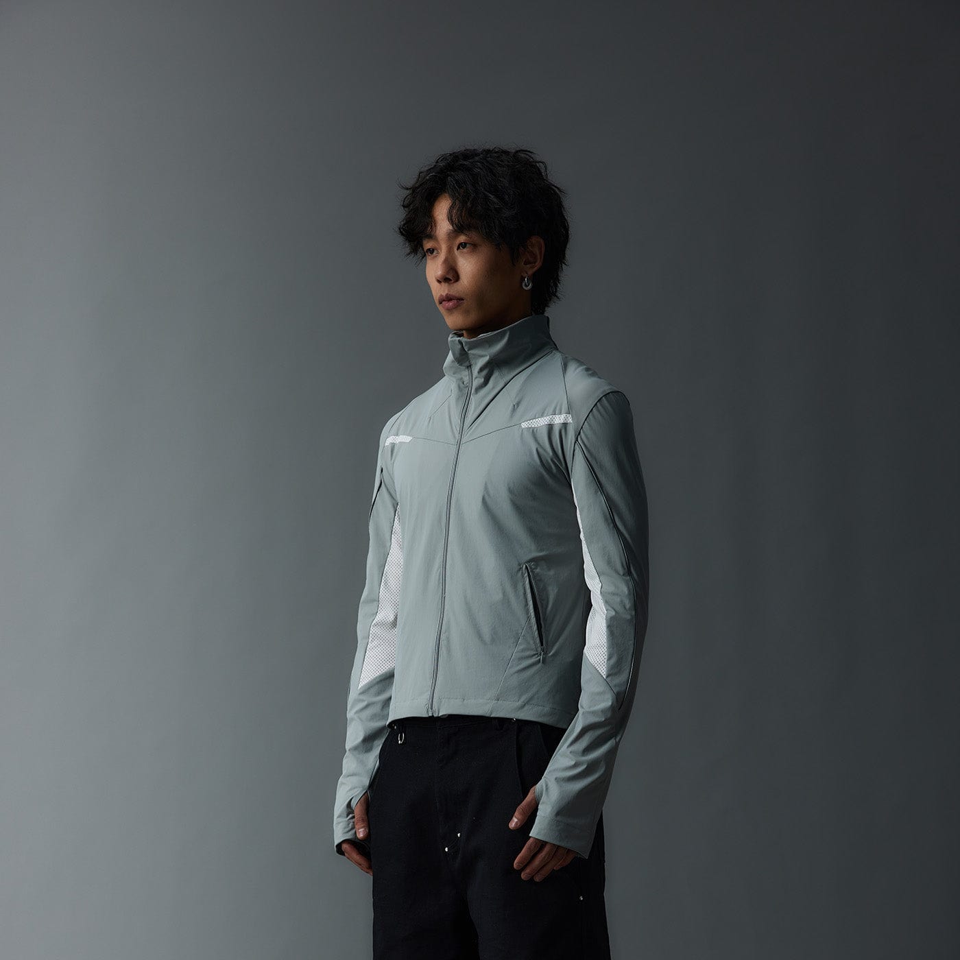 WHISTLEHUNTER Glacier Shuttle Spliced Slim Fit Jacket, premium urban and streetwear designers apparel on PROJECTISR.com, WHISTLEHUNTER