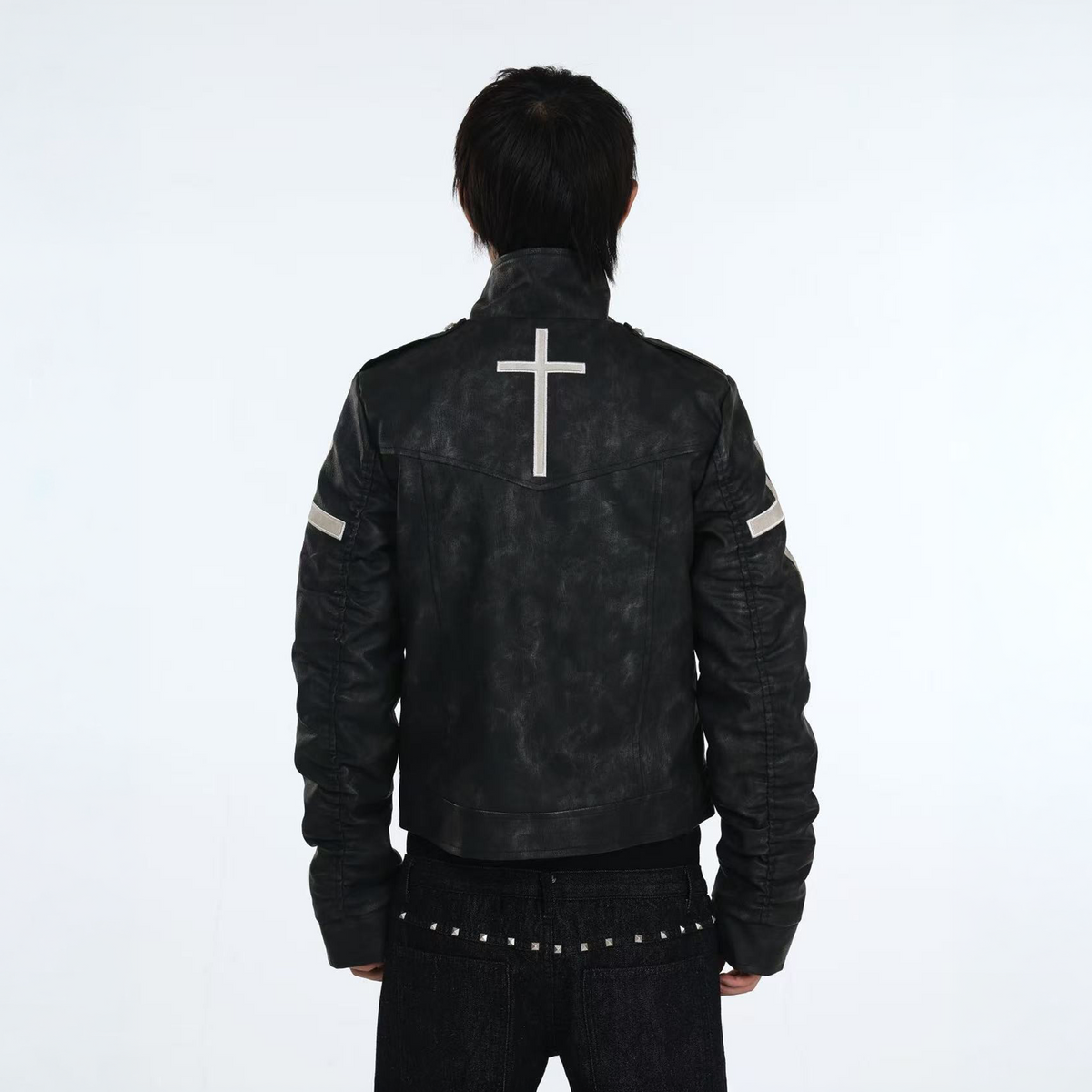 DETW Cross-Button Structured Coat