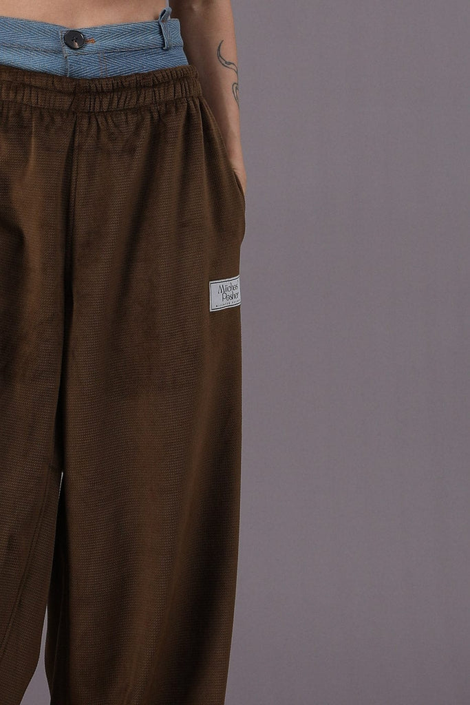 MIICHOUS Denim Waist Sweatpants, premium urban and streetwear designers apparel on PROJECTISR.com, Miichous