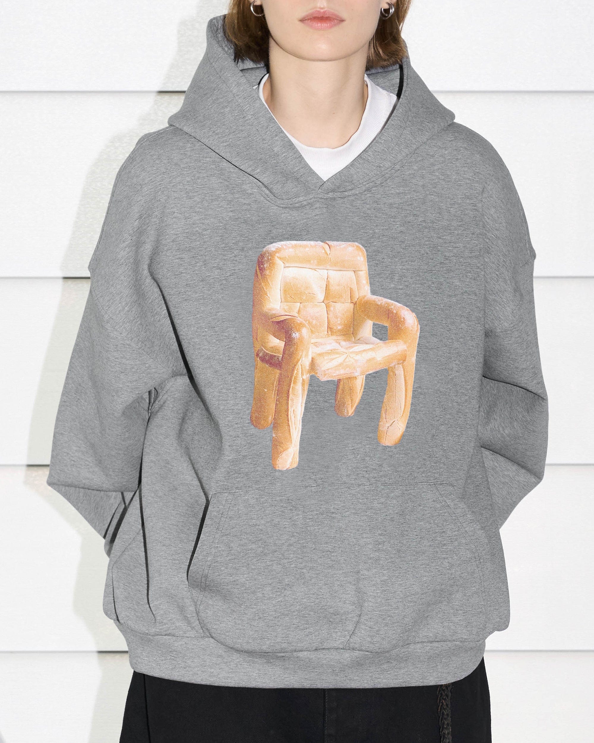 49PERCENT The Bread Chair Graphics Hoodie, premium urban and streetwear designers apparel on PROJECTISR.com, 49PERCENT