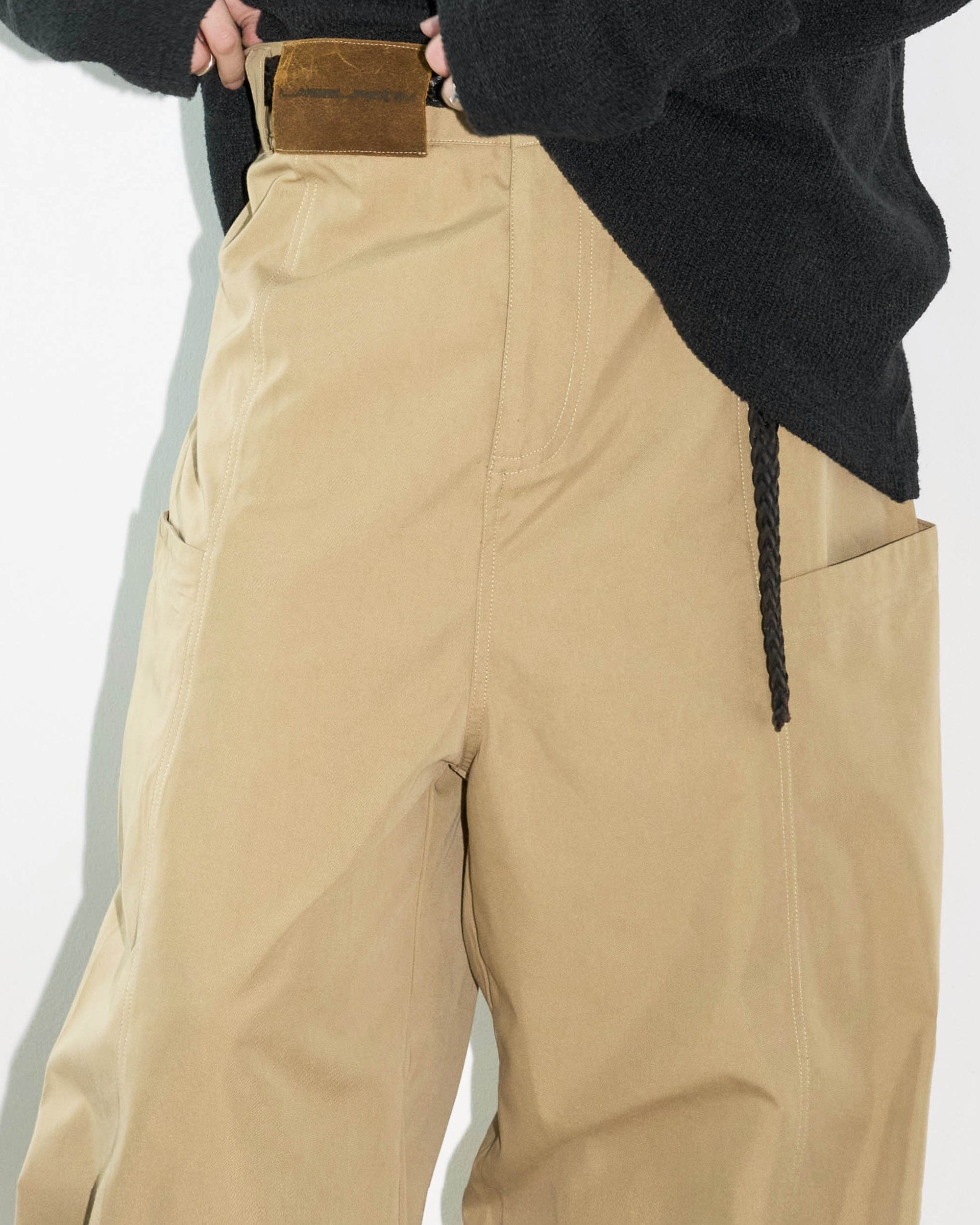 49PERCENT Deconstructed Big Pocket Pants