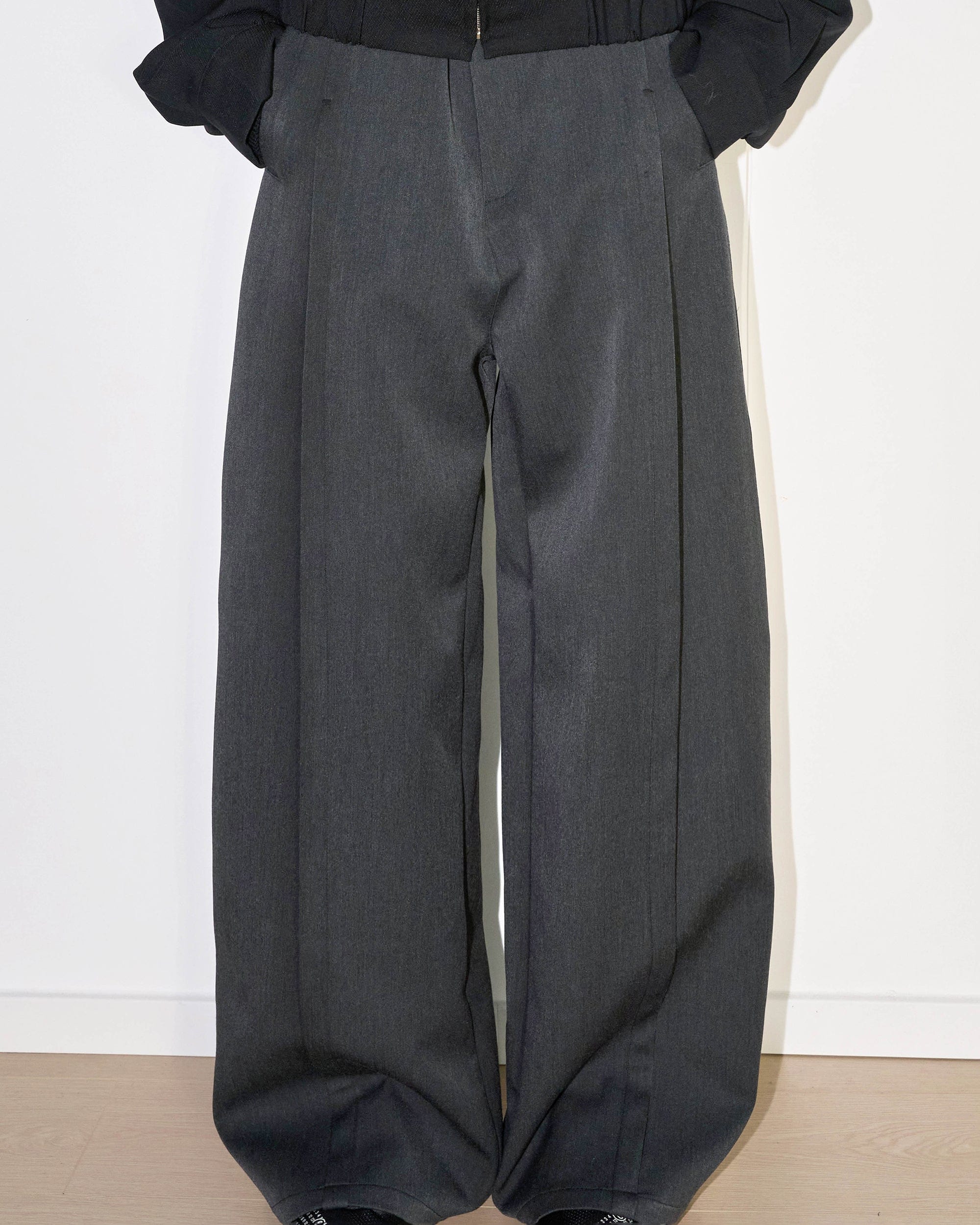 49PERCENT Modern Pleated Wide-Leg Trousers