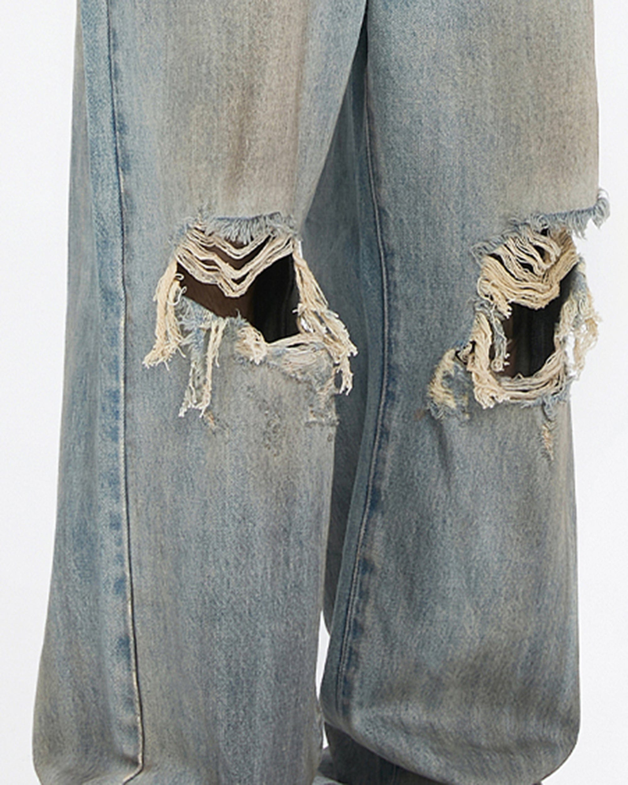 F2CE Classic Washed Ripped Jeans