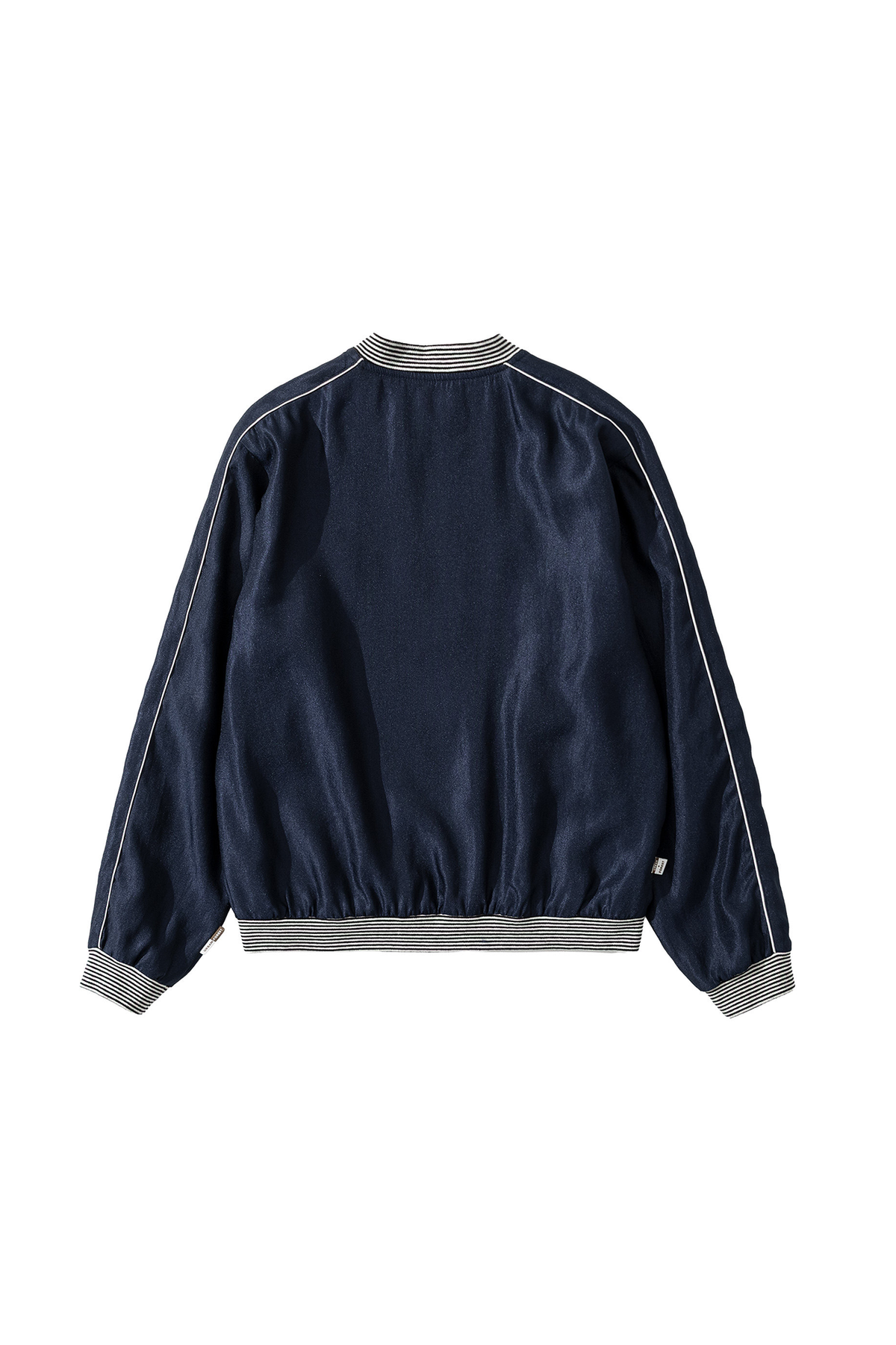 URBAN+FOREST Satin Souvenir Baseball Jacket, premium urban and streetwear designers apparel on PROJECTISR.com, URBAN+FOREST