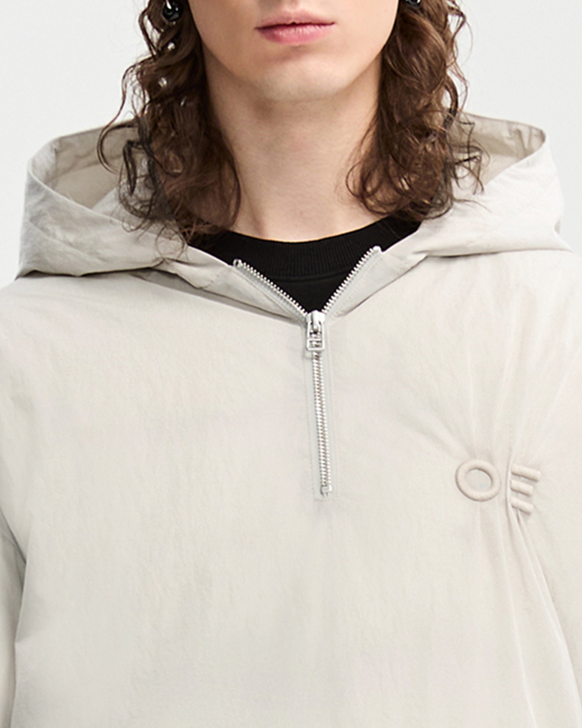 ORGANIC EMOTION Crinkled Pullover Down Jacket