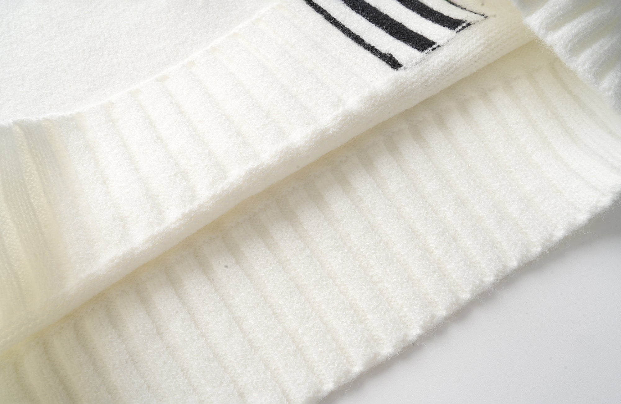 CLP Off-Shoulder Foldover Knit Sweater