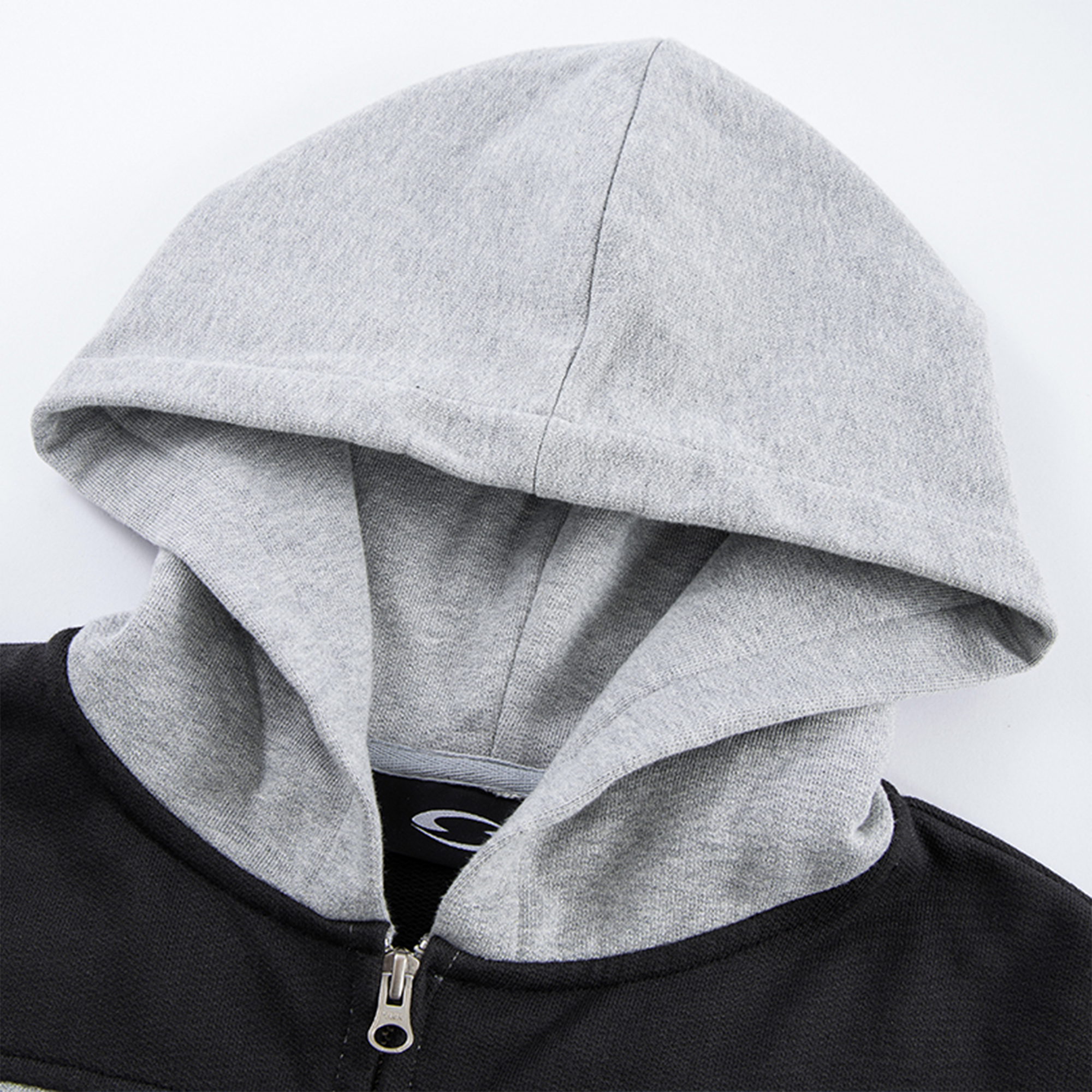 F2CE Contrast Panel Badge Graphic Hooded Jacket