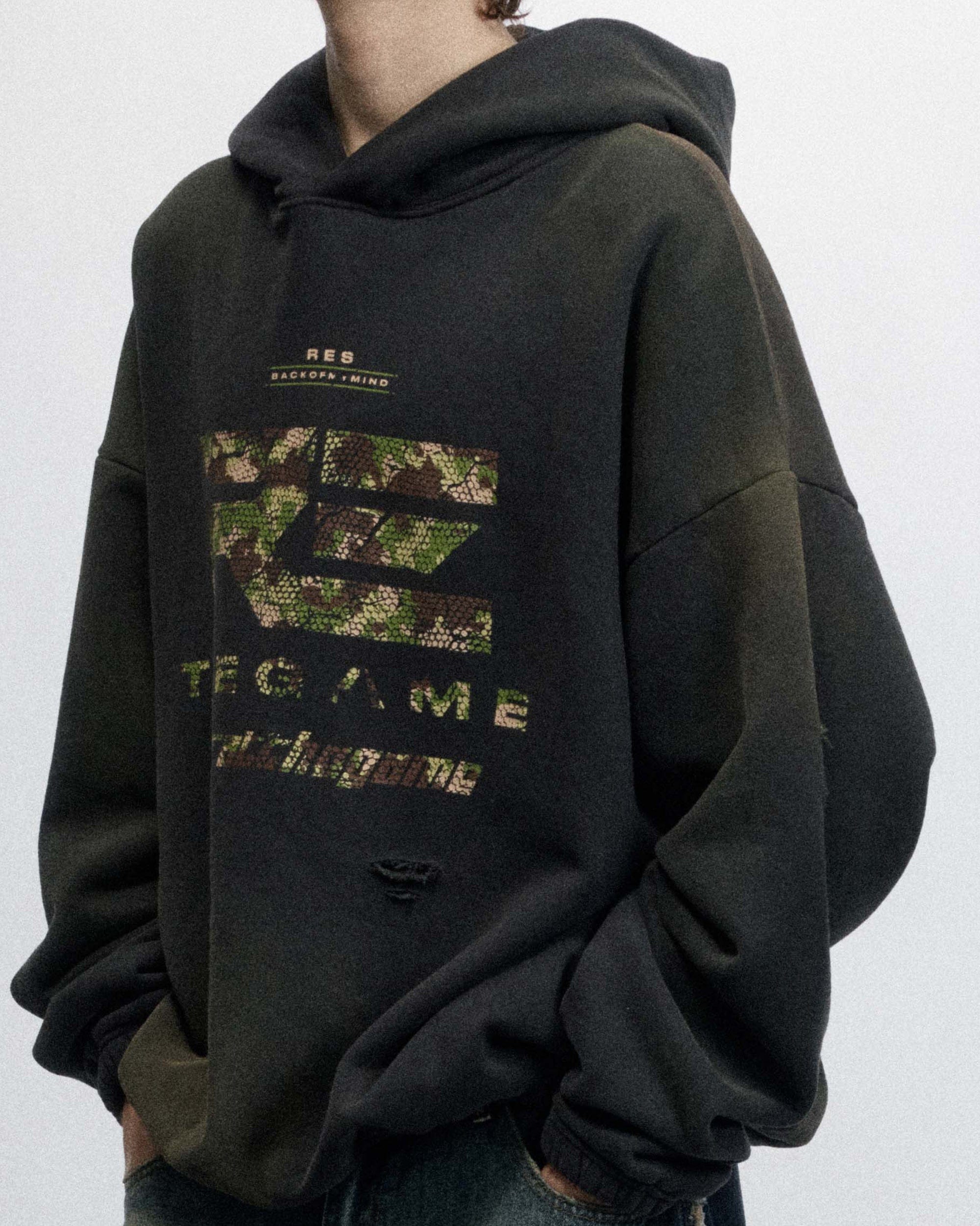 OVDY The Game Distressed Hoodie