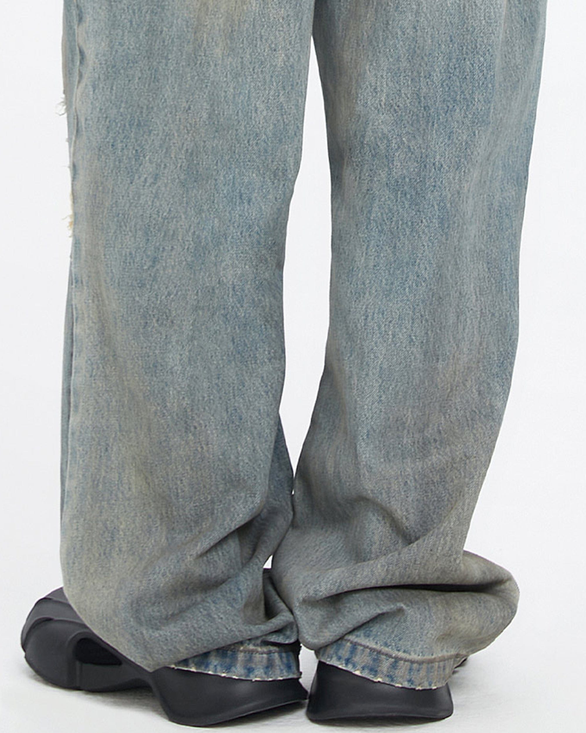 F2CE Classic Washed Ripped Jeans