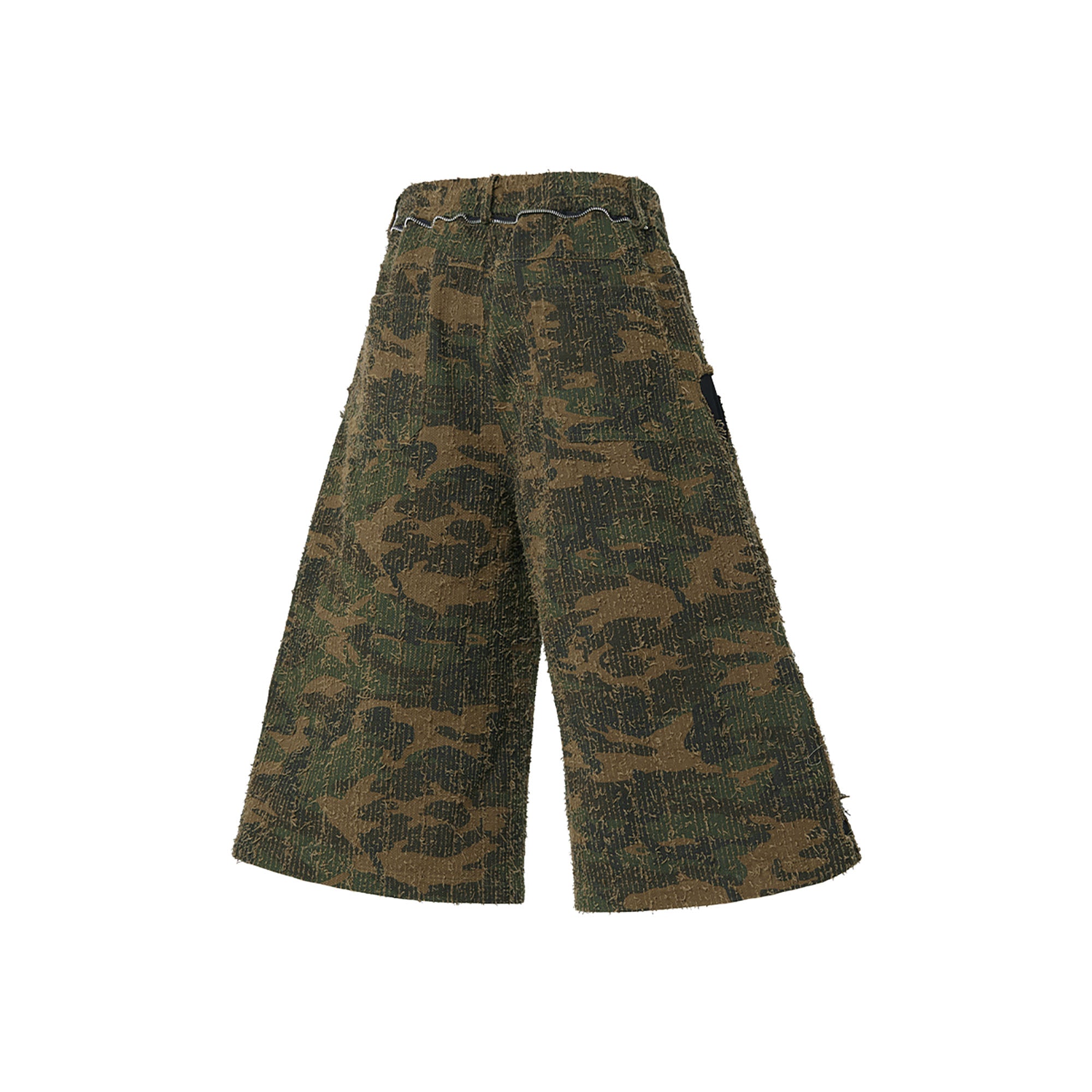 RELABEL Camo Skeleton Patch Shorts