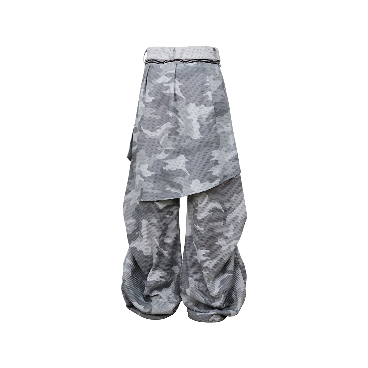 RELABEL Camo Waffle Inverted Waist Sweatpants, premium urban and streetwear designers apparel on PROJECTISR.com, RELABEL