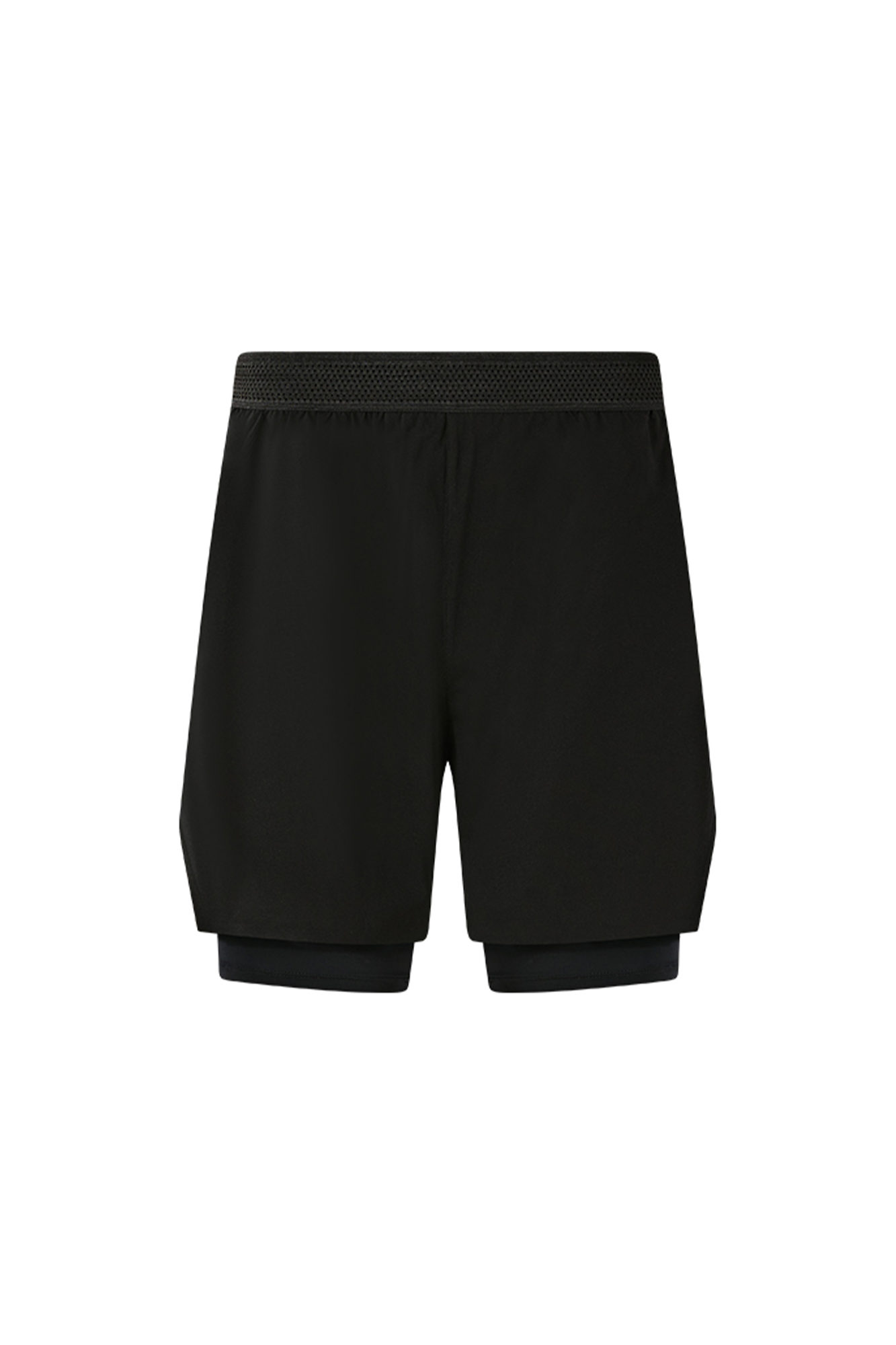 PUMPPLUS Quick-Dry Layered Training Shorts, premium urban and streetwear designers apparel on PROJECTISR.com, PUMPPLUS