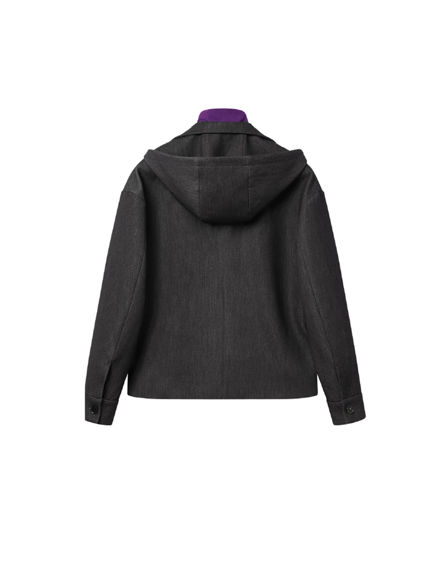 ALVNG AR ANTS Tech Contrast Split-Panel Hooded Jacket, premium urban and streetwear designers apparel on PROJECTISR.com, ALVNG AR ANTS