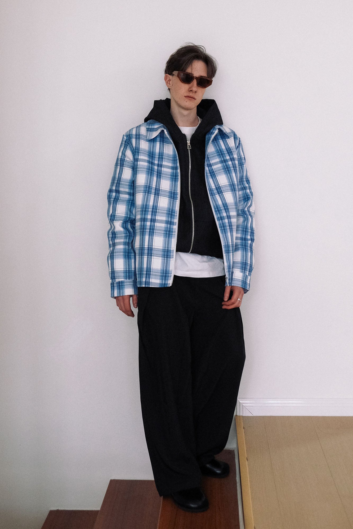 WIID Retro Plaid Jacket, premium urban and streetwear designers apparel on PROJECTISR.com, WIID