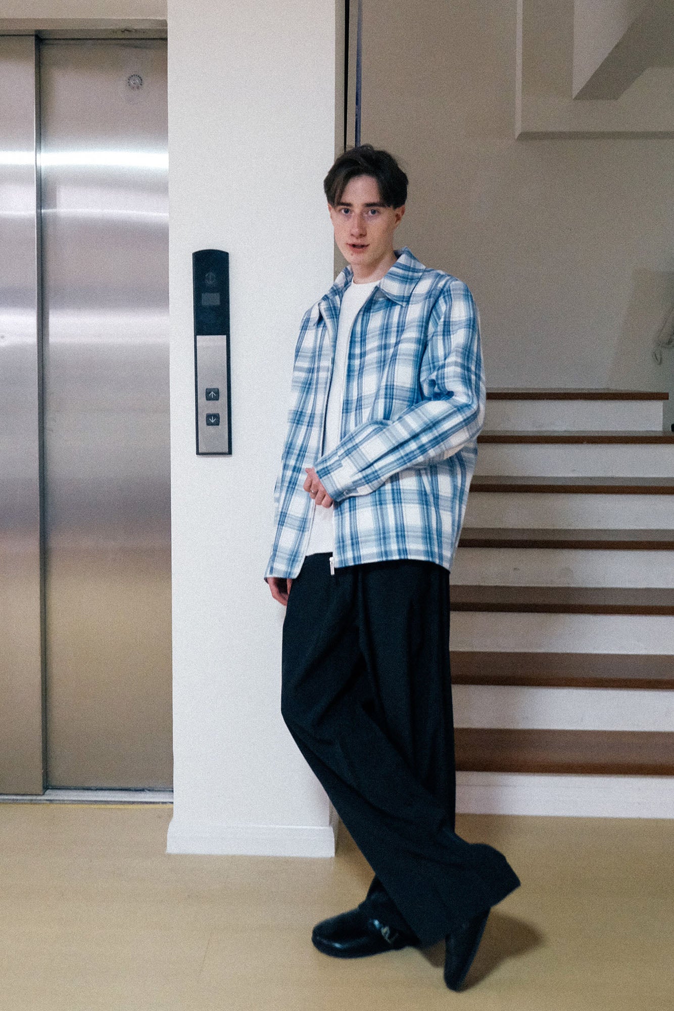 WIID Retro Plaid Jacket, premium urban and streetwear designers apparel on PROJECTISR.com, WIID