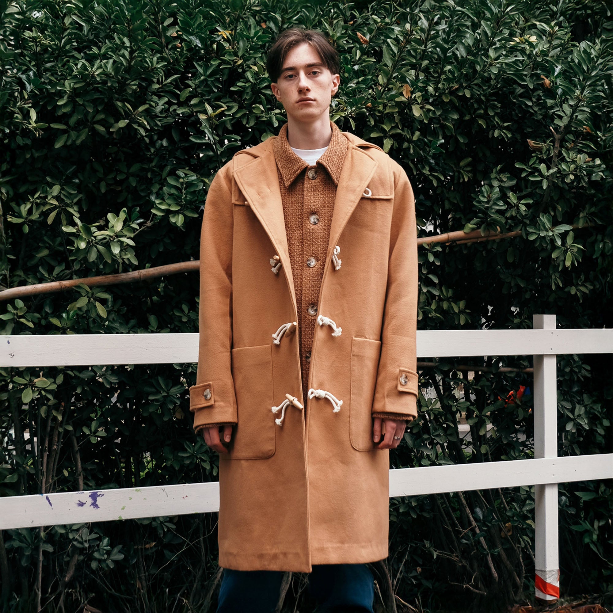 WIID Classic Toggle Wool-Blend Duffle Coat, premium urban and streetwear designers apparel on PROJECTISR.com, WIID