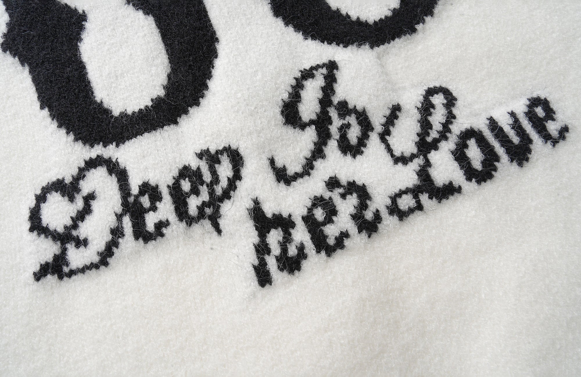 CLP Off-Shoulder Foldover Knit Sweater