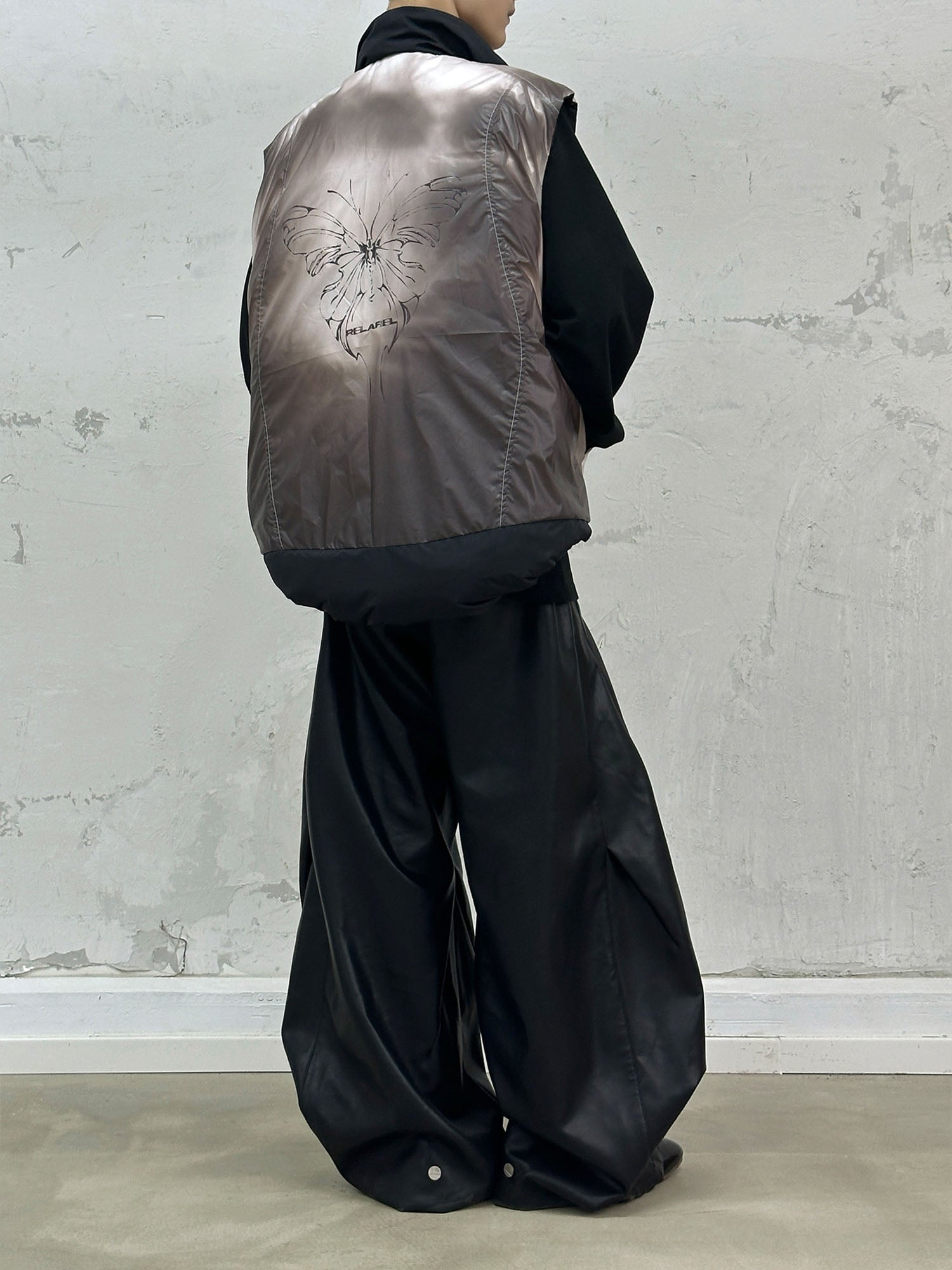 RELABEL Reversible Detachable Hooded Insulated Vest, premium urban and streetwear designers apparel on PROJECTISR.com, RELABEL