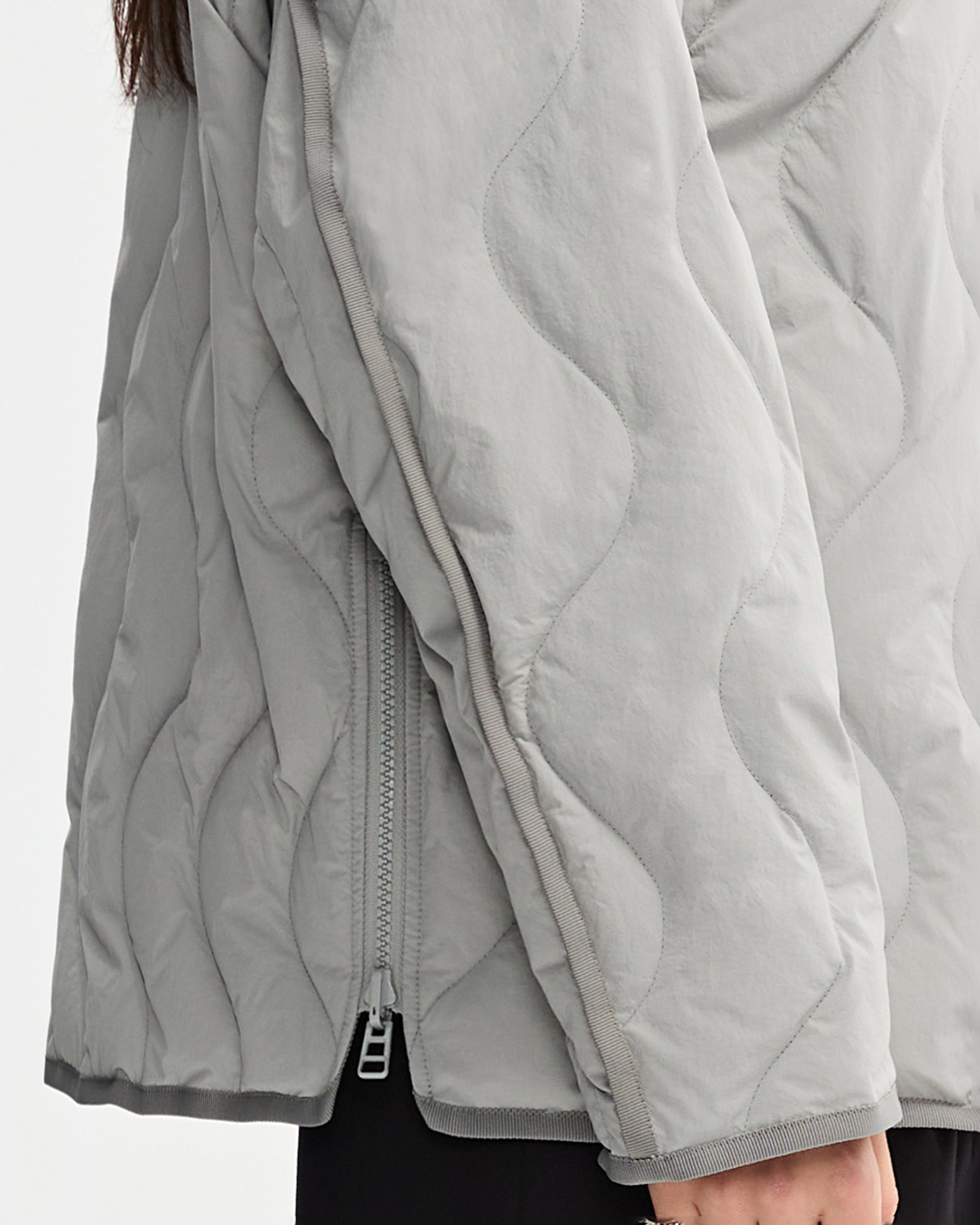 ORGANIC EMOTION Classic Reversible Quilted Down Jacket