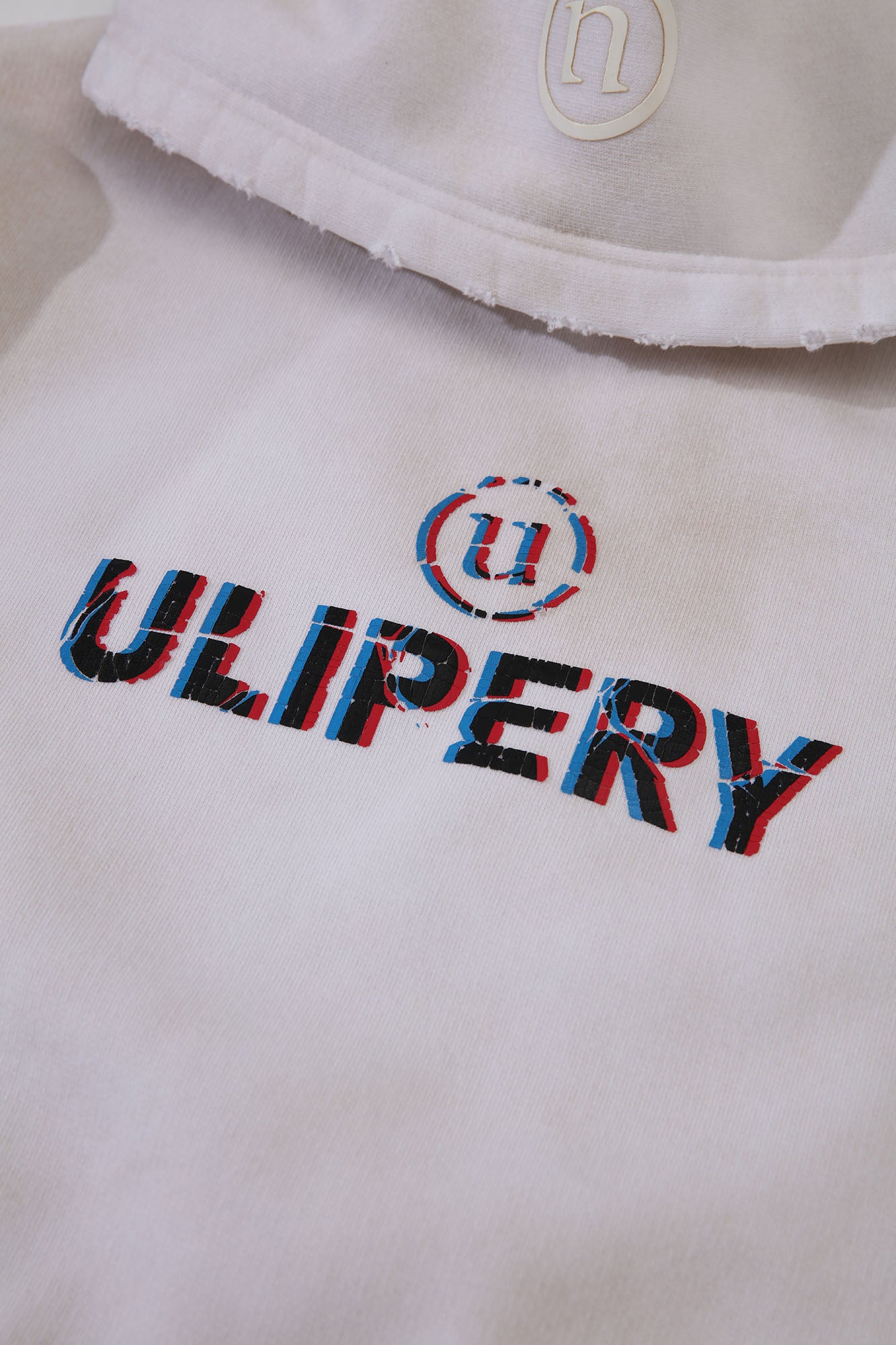 ULIPERY Dirty Fit Frayed Heavyweight Oversized Hoodie, premium urban and streetwear designers apparel on PROJECTISR.com, ULIPERY