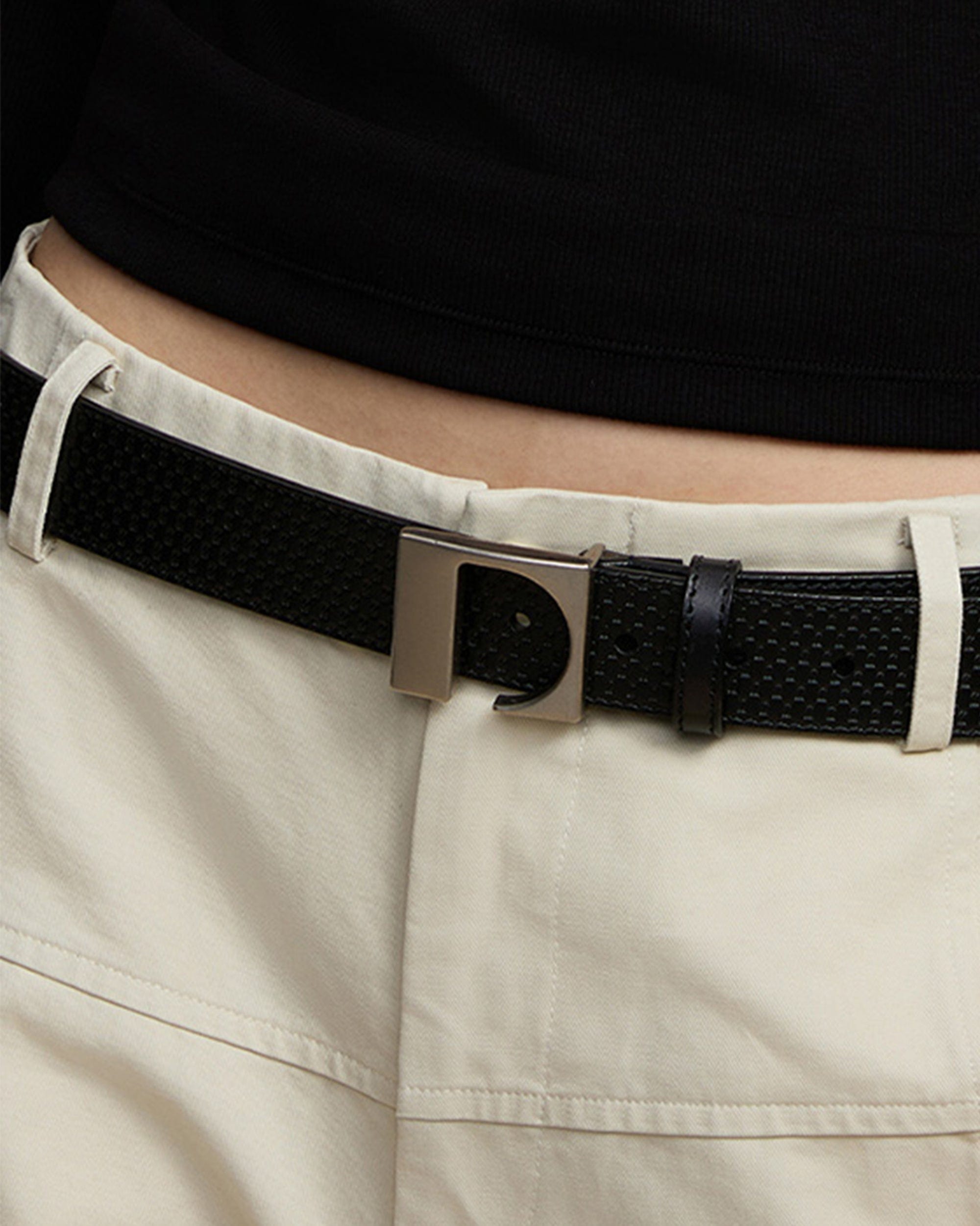 OPICLOTH Classic Embossed Leather Belt, premium urban and streetwear designers apparel on PROJECTISR.com, OPICLOTH