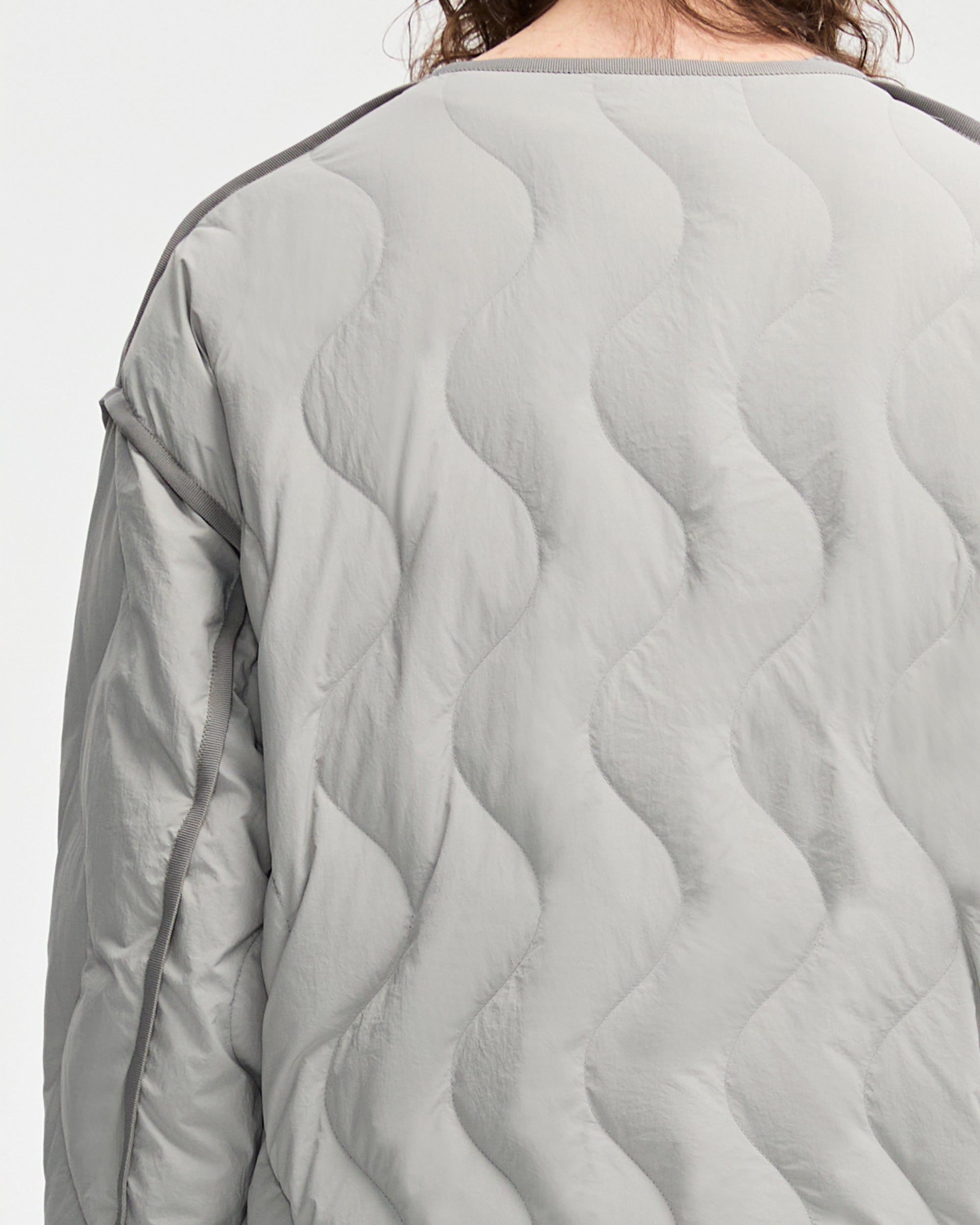 ORGANIC EMOTION Classic Reversible Quilted Down Jacket