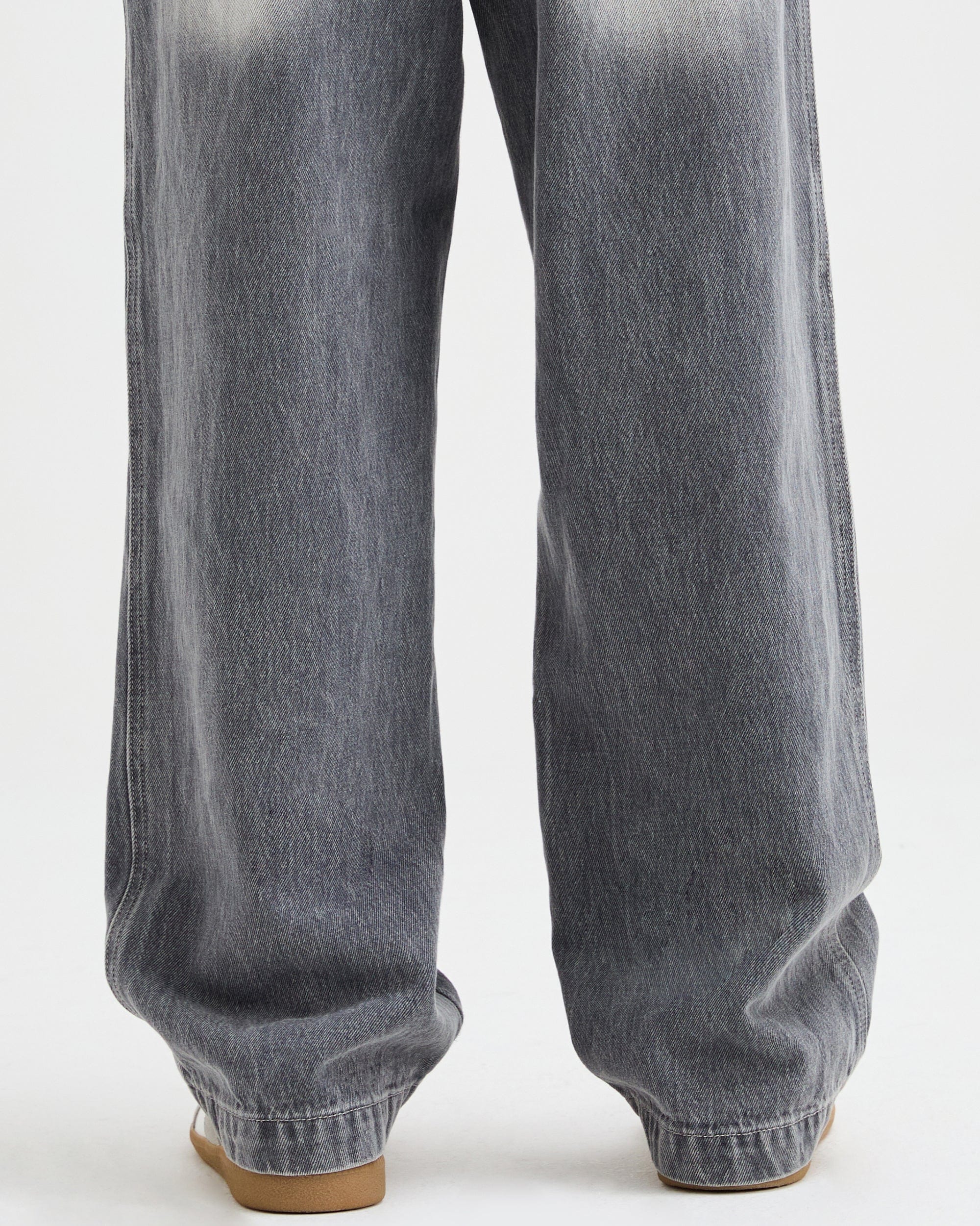 ORGANIC EMOTION Classic Washed Drawstring Jeans