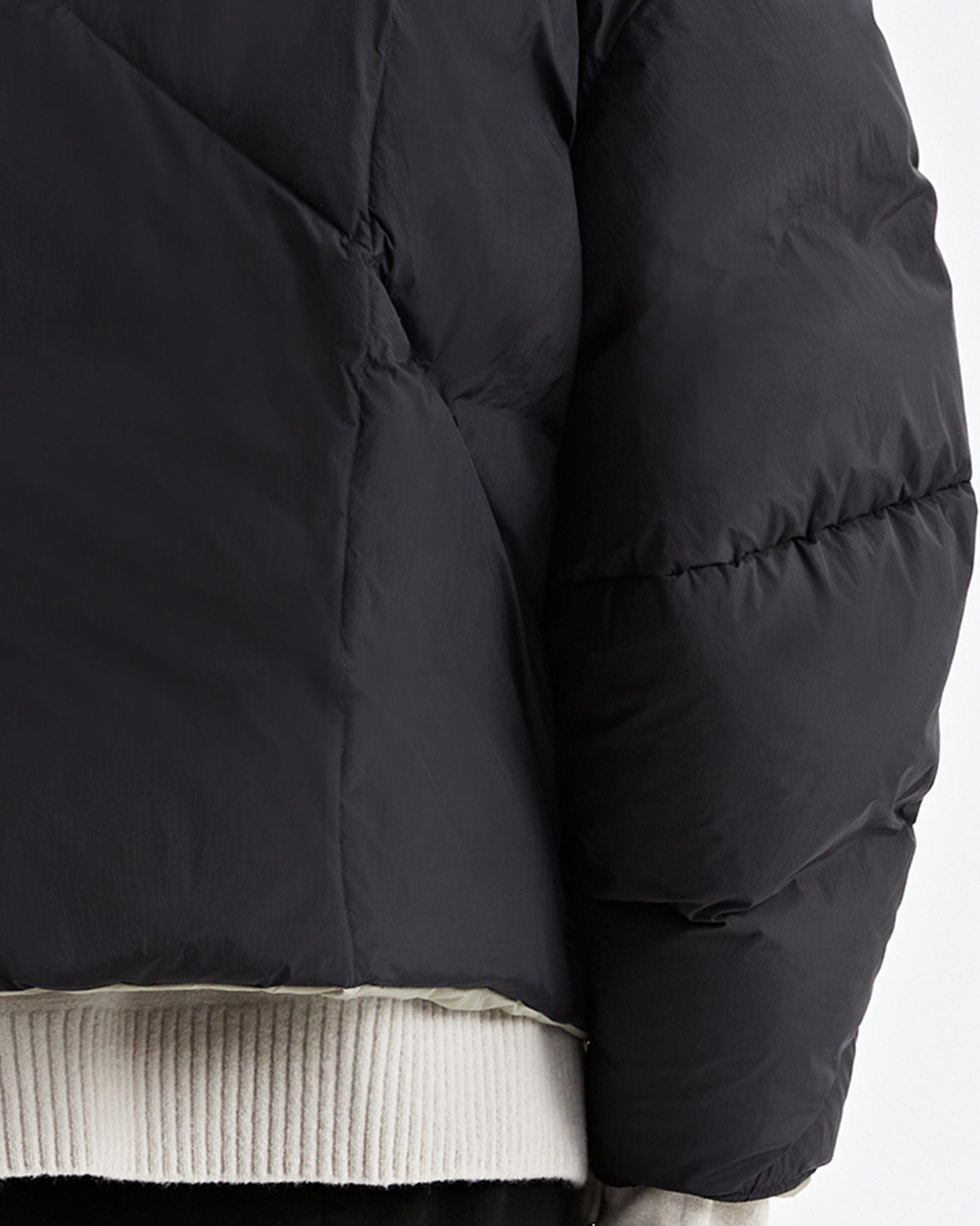 ORGANIC EMOTION Reversible Oversized Waterproof Down Jacket