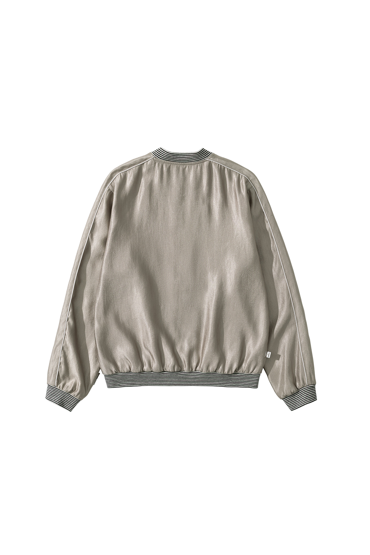 URBAN+FOREST Satin Souvenir Baseball Jacket, premium urban and streetwear designers apparel on PROJECTISR.com, URBAN+FOREST