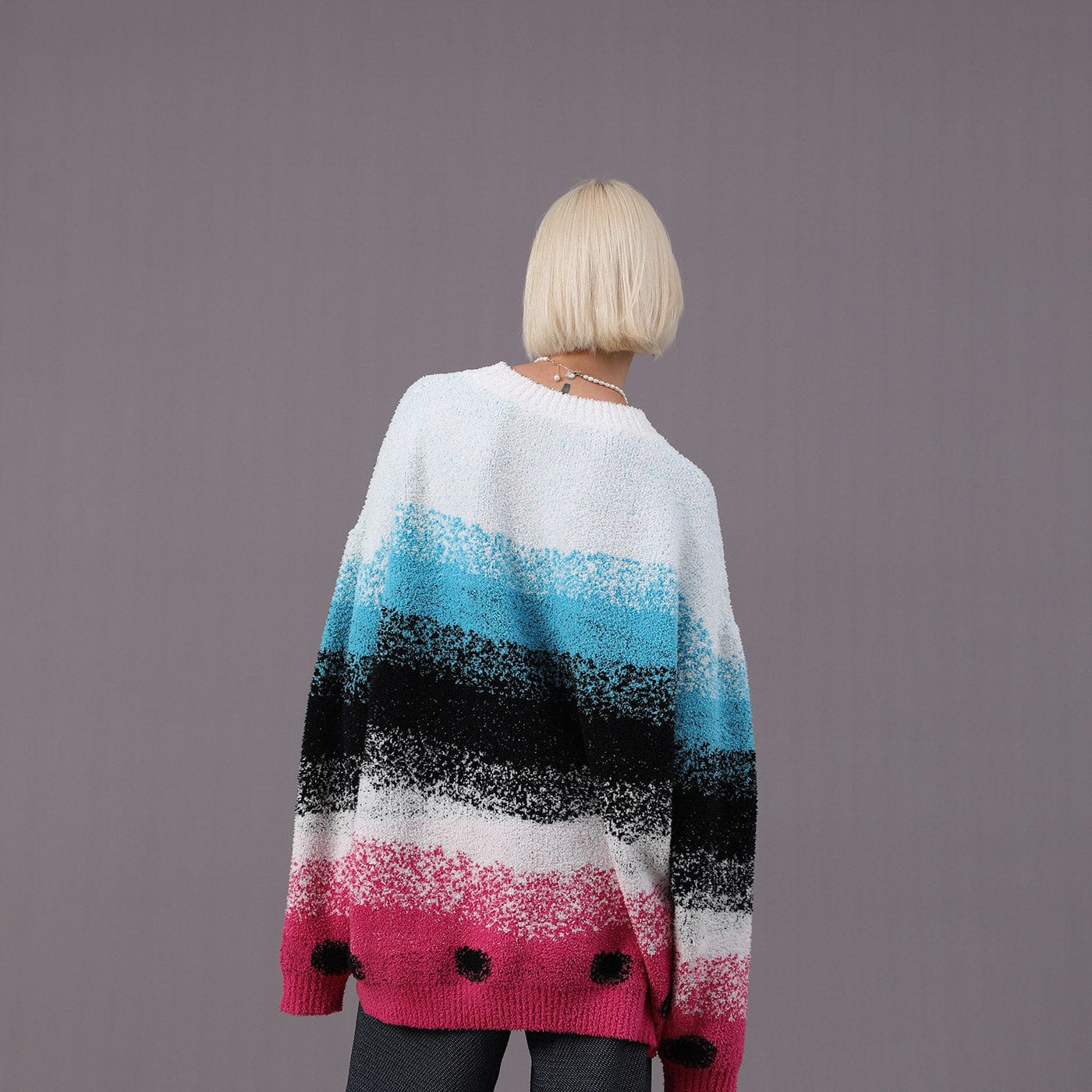 MIICHOUS Impressionism Coral Fleece Sweater, premium urban and streetwear designers apparel on PROJECTISR.com, Miichous