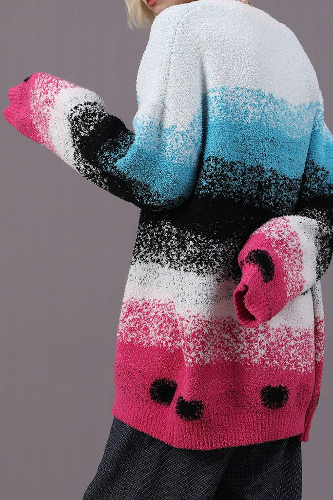 MIICHOUS Impressionism Coral Fleece Sweater, premium urban and streetwear designers apparel on PROJECTISR.com, Miichous