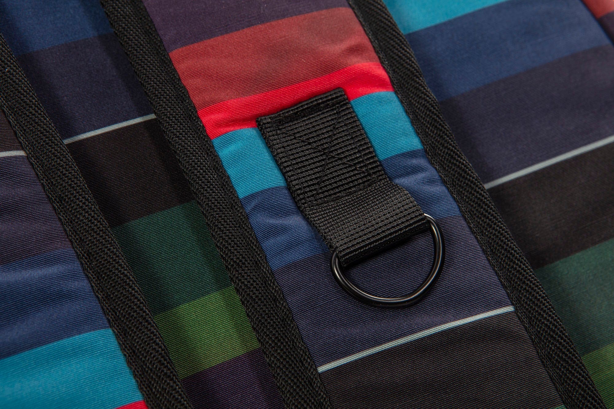 NERHI Horizontal Striped Patchwork Backpack, premium urban and streetwear designers apparel on PROJECTISR.com, NERHI