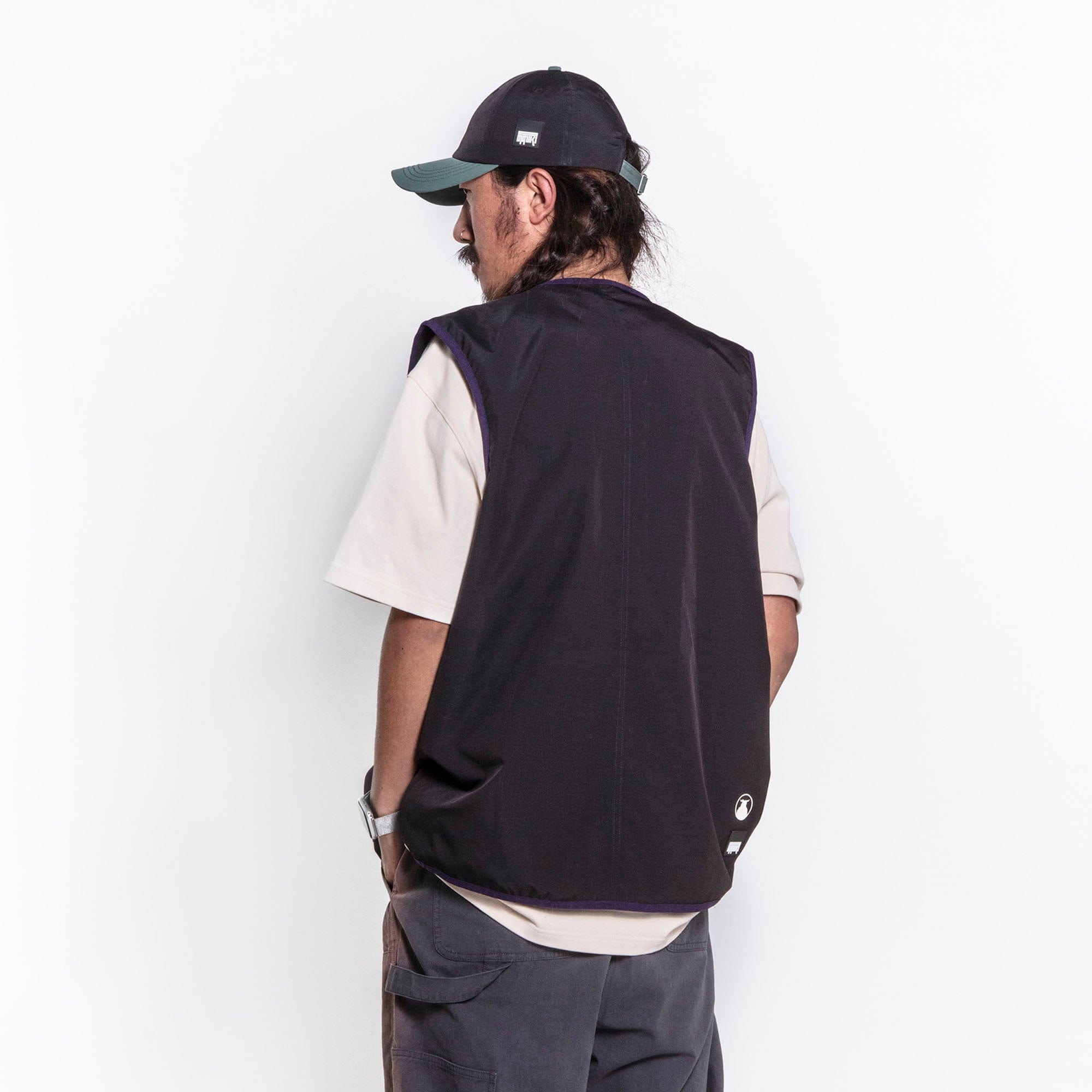 NERHI Contrast Flap Pocket Quick-Dry Vest, premium urban and streetwear designers apparel on PROJECTISR.com, NERHI