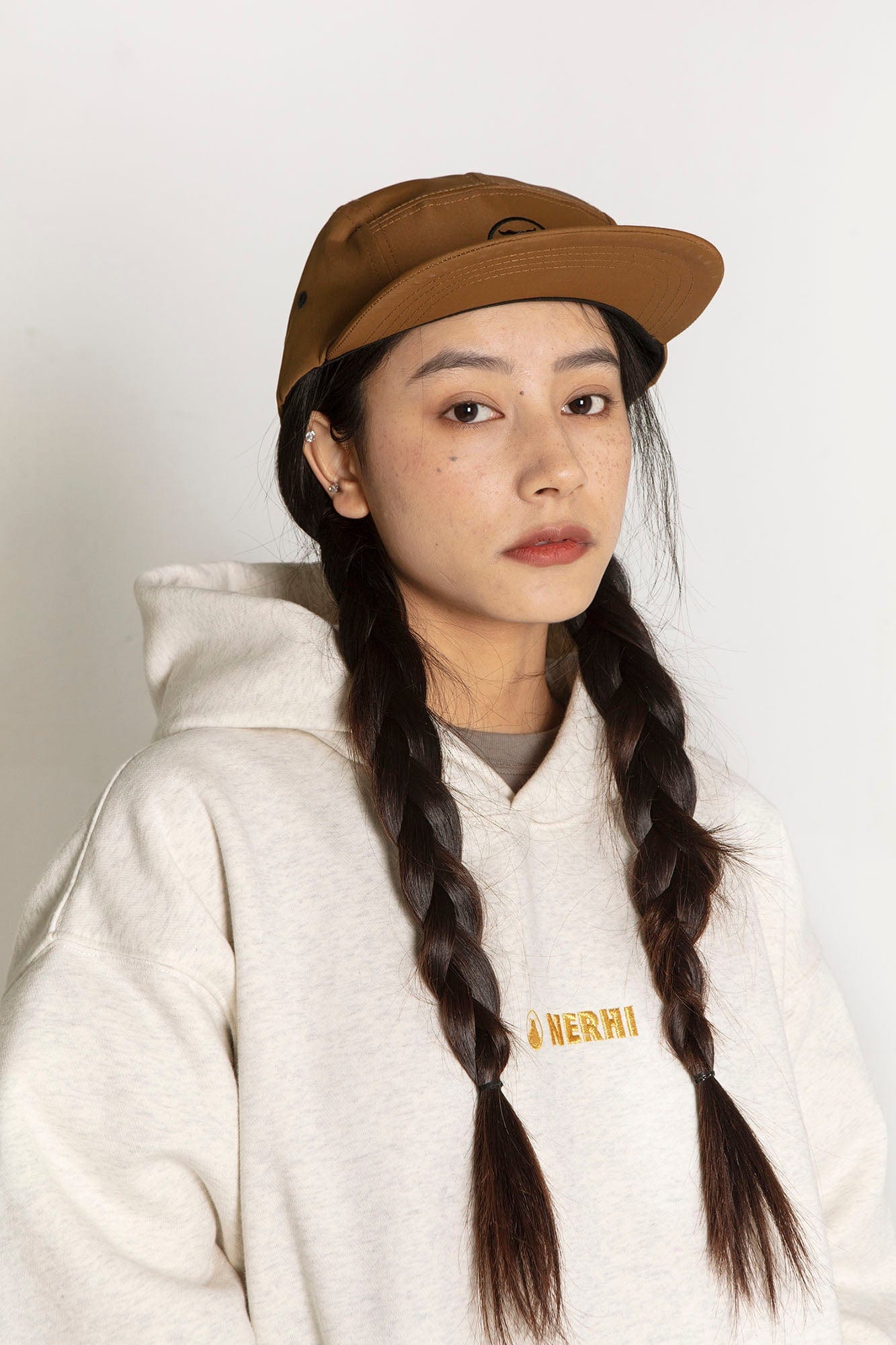 NERHI Embroidered LOGO 5-Panel Cap, premium urban and streetwear designers apparel on PROJECTISR.com, NERHI