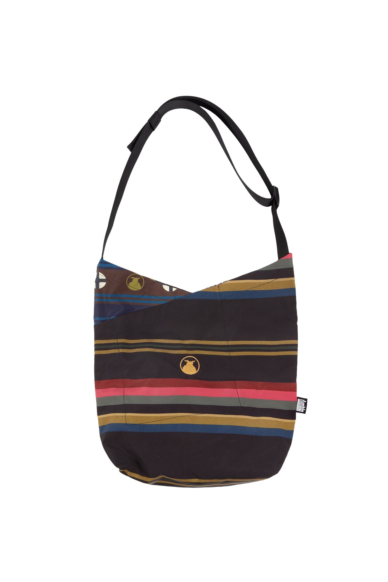 NERHI Monogram Back Striped Crossbody Bag, premium urban and streetwear designers apparel on PROJECTISR.com, NERHI
