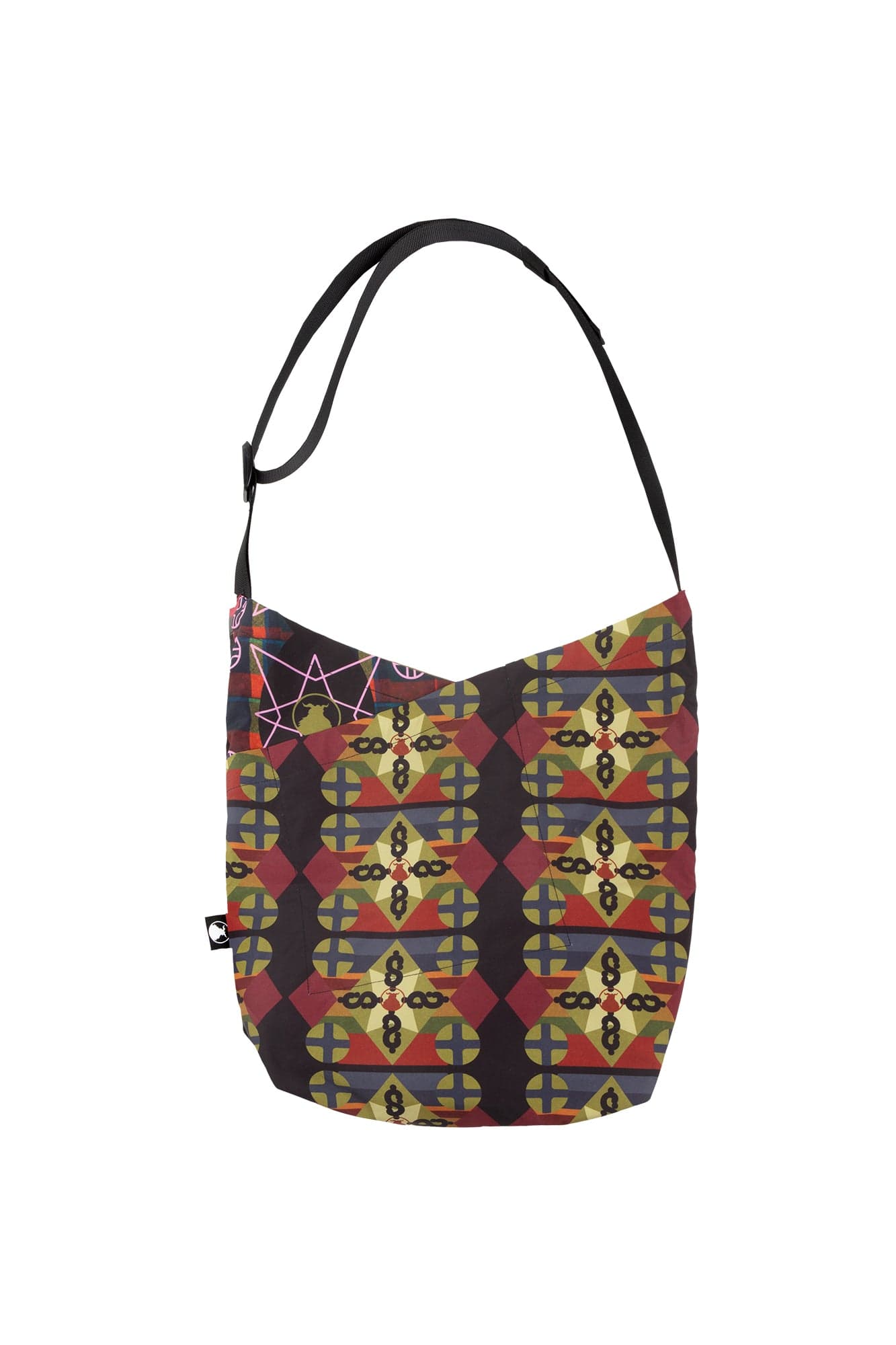 NERHI Monogram Back Striped Crossbody Bag, premium urban and streetwear designers apparel on PROJECTISR.com, NERHI