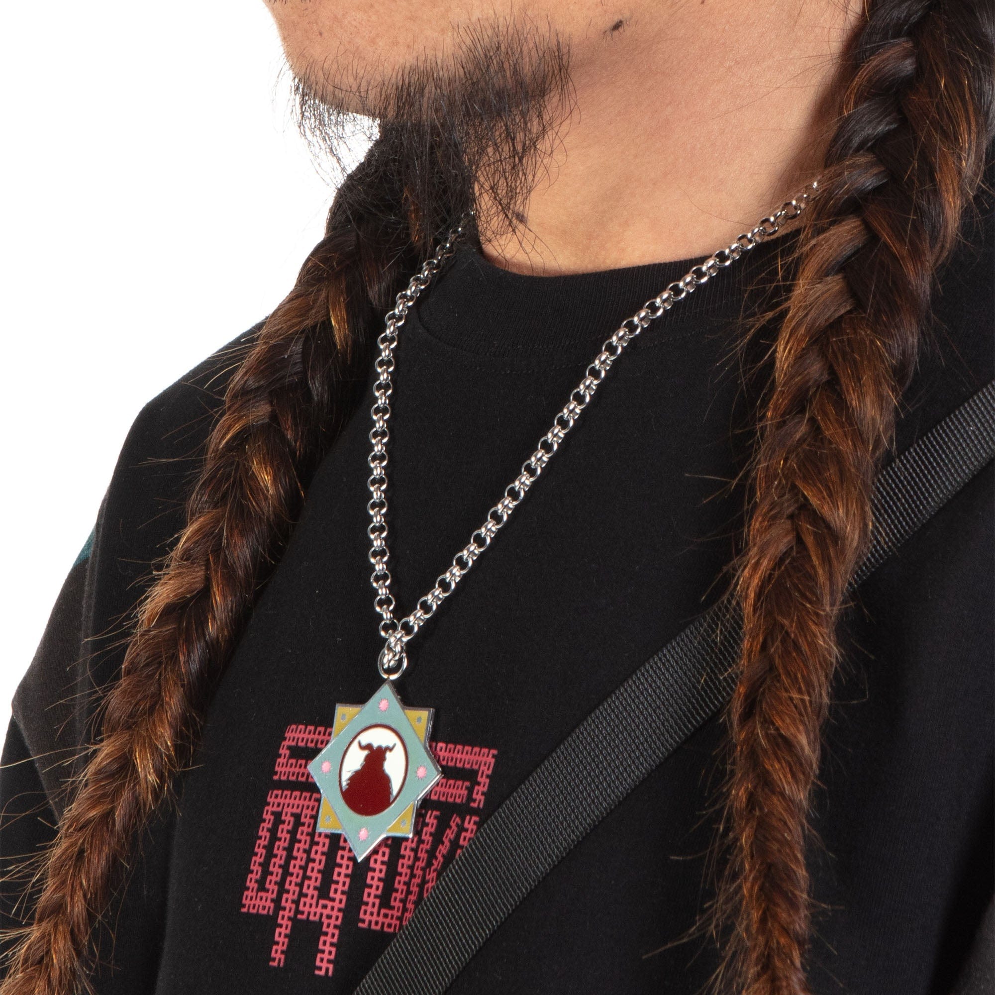 NERHI Yeti LOGO Pendant Necklace, premium urban and streetwear designers apparel on PROJECTISR.com, NERHI