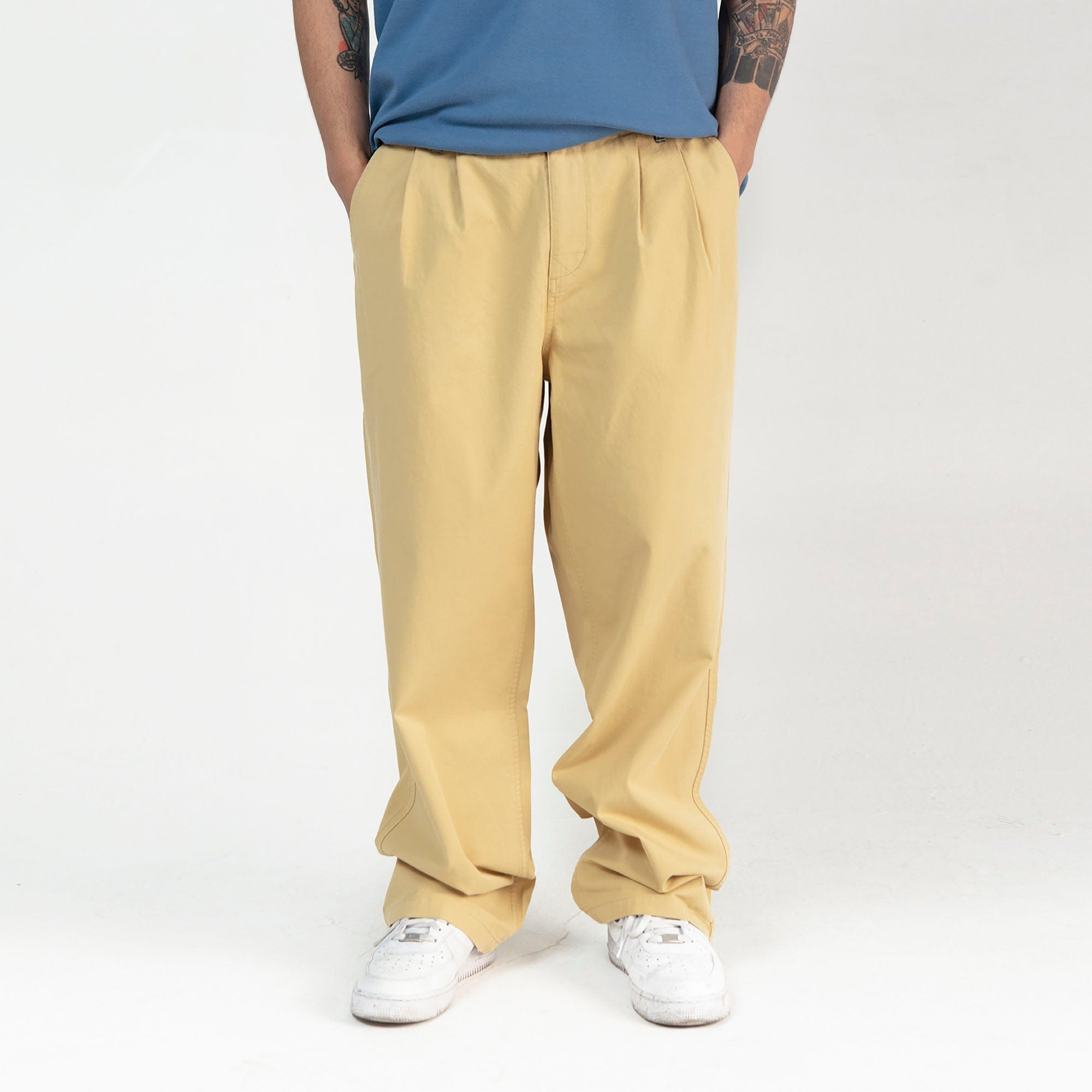 NERHI Essential Pleated Pants, premium urban and streetwear designers apparel on PROJECTISR.com, NERHI