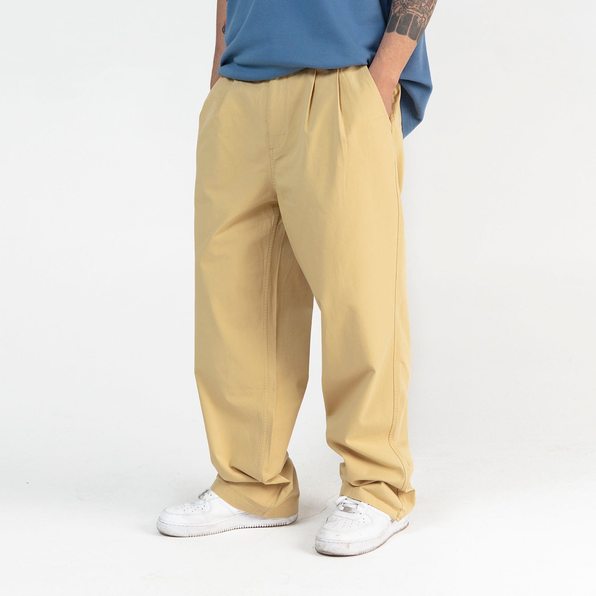 NERHI Essential Pleated Pants, premium urban and streetwear designers apparel on PROJECTISR.com, NERHI