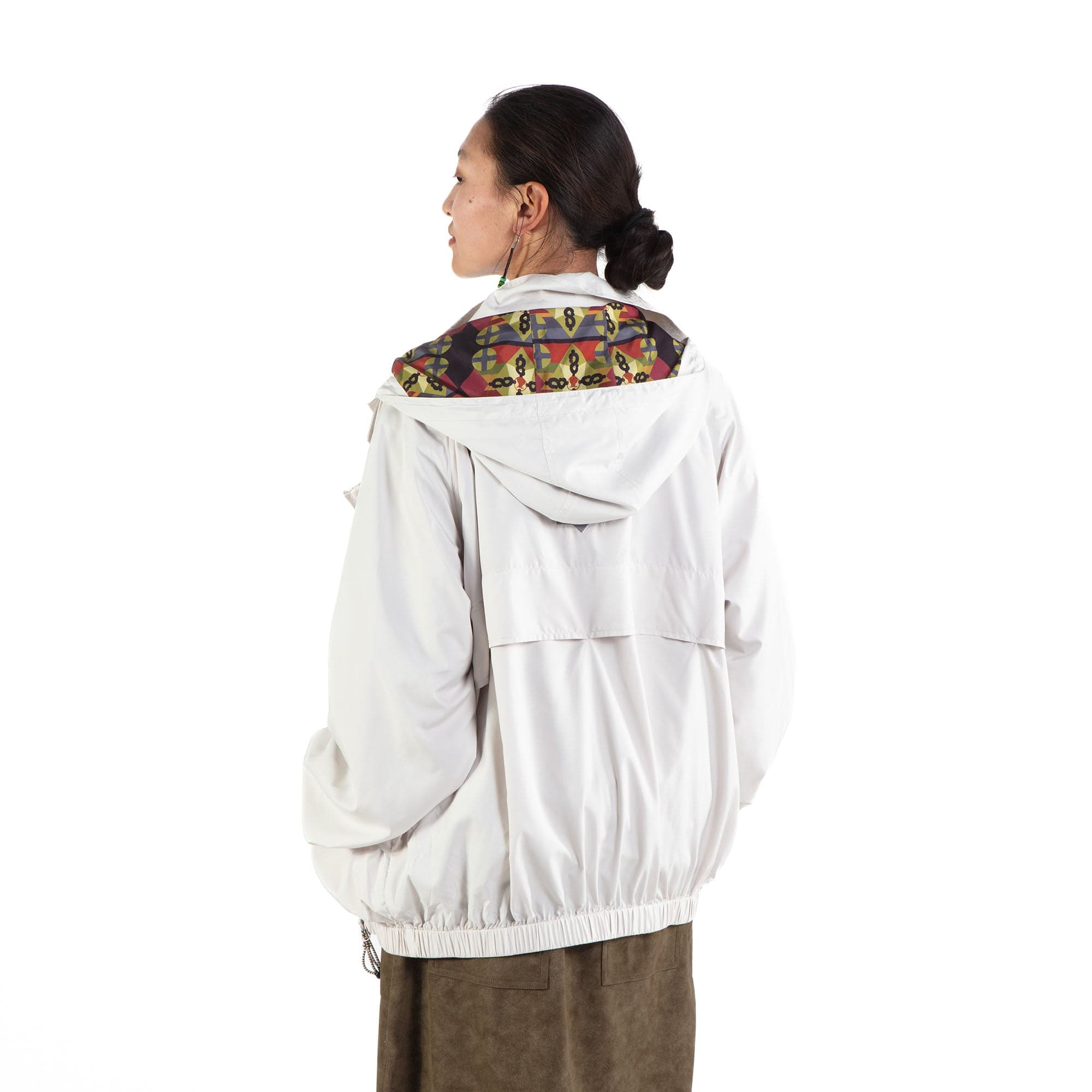 NERHI Graphic-Lined Hood Jacket, premium urban and streetwear designers apparel on PROJECTISR.com, NERHI