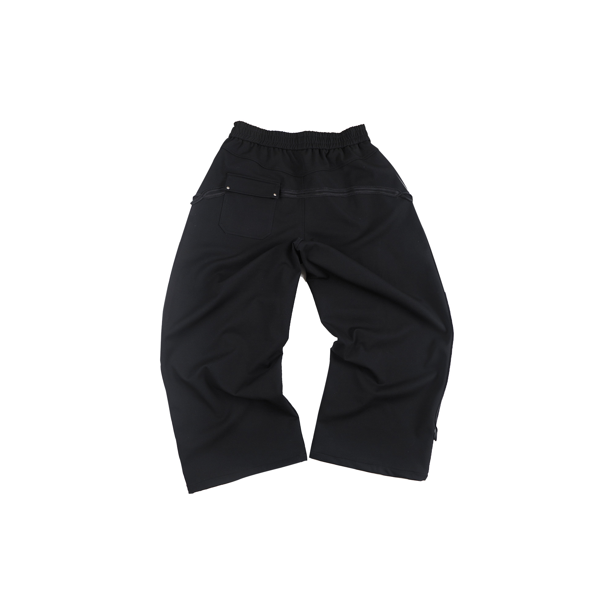 WHISTLEHUNTER Strap-Trim Tailored Trousers, premium urban and streetwear designers apparel on PROJECTISR.com, WHISTLEHUNTER