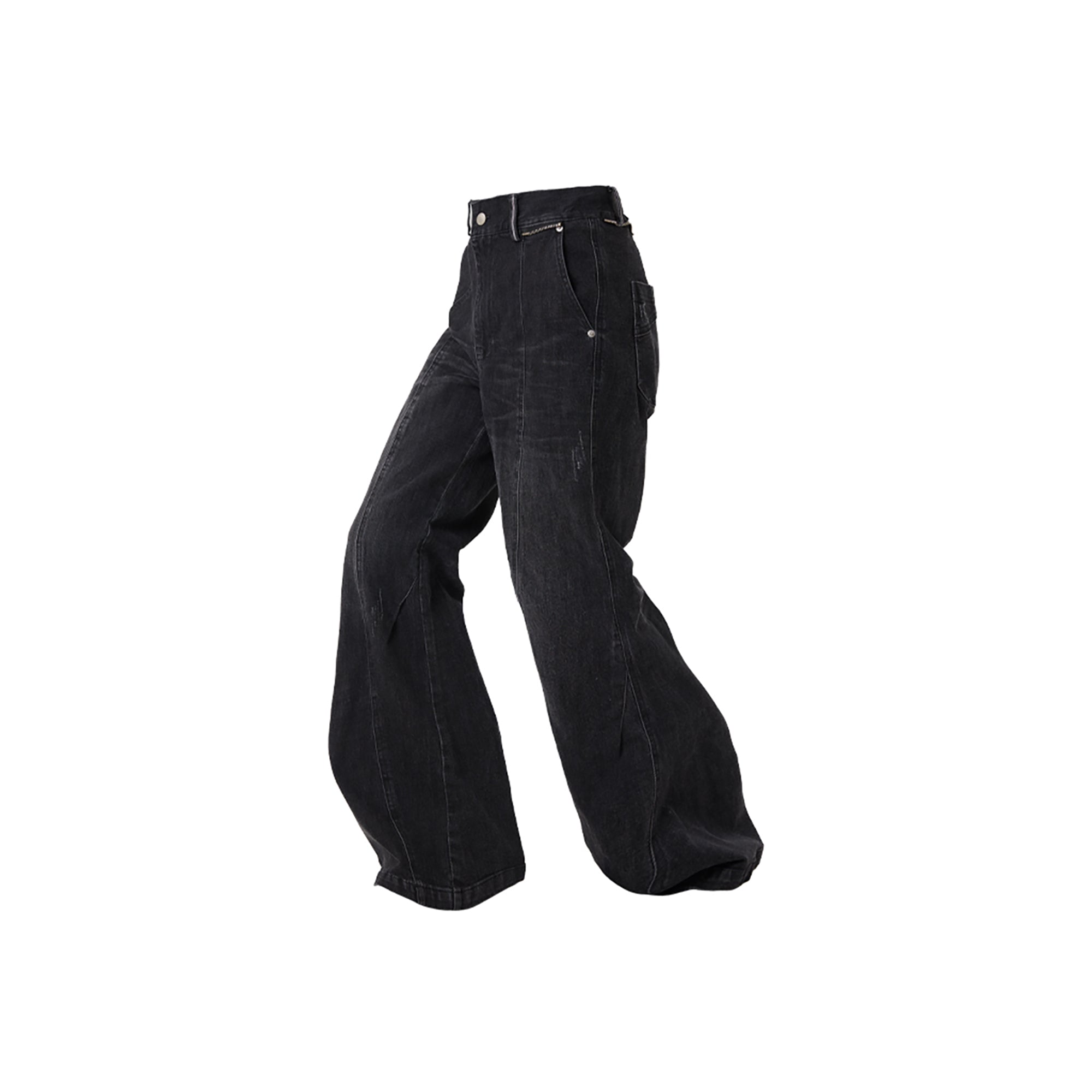 RELABEL Selvedge Washed Split Seam Jeans